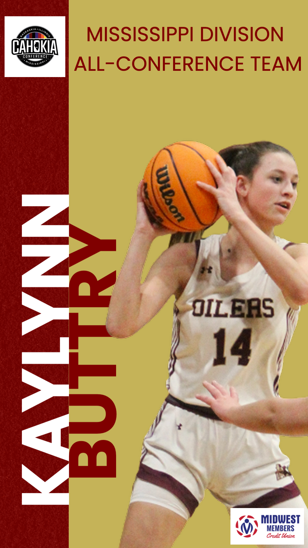 KayLynn's All-Conference Social Media Graphic