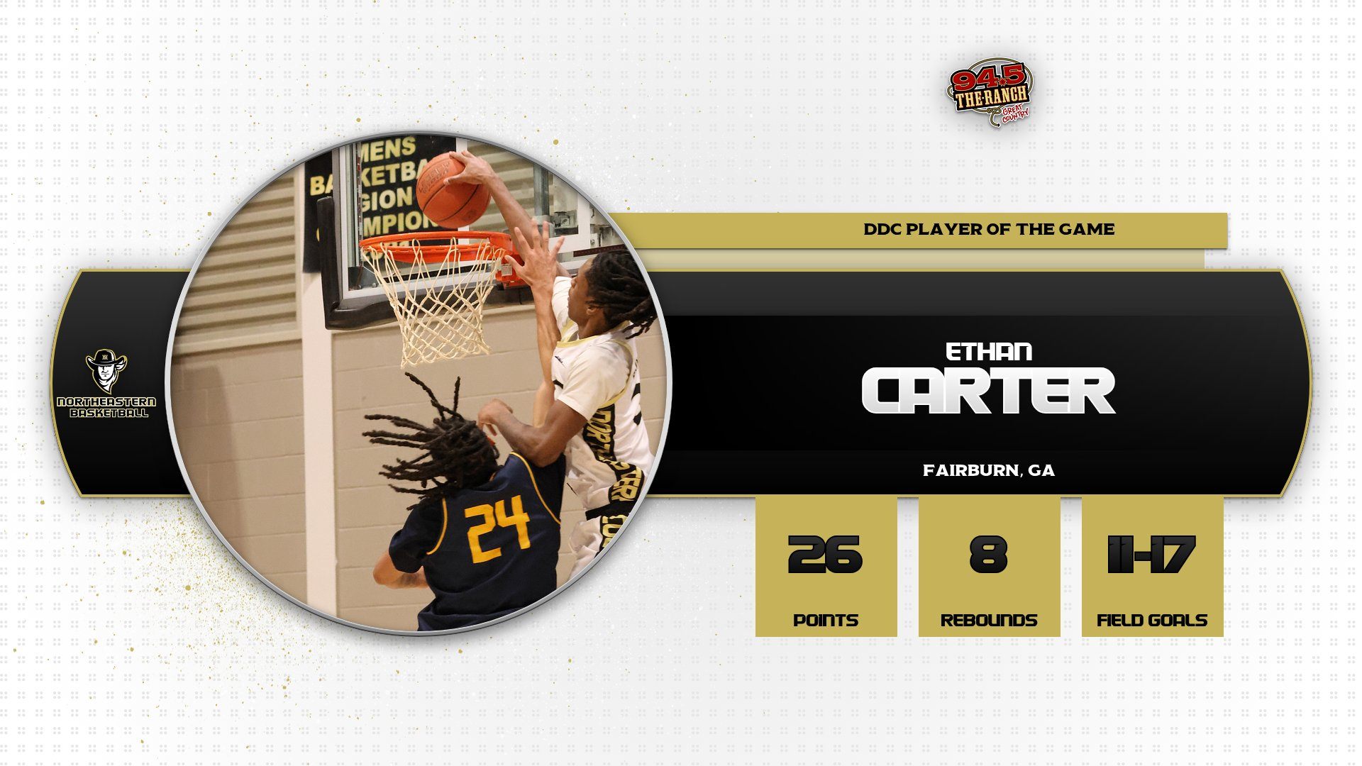 Second-Half Rally Falls Short as Northeastern Plainsmen Drop 69-59 Decision at Lamar