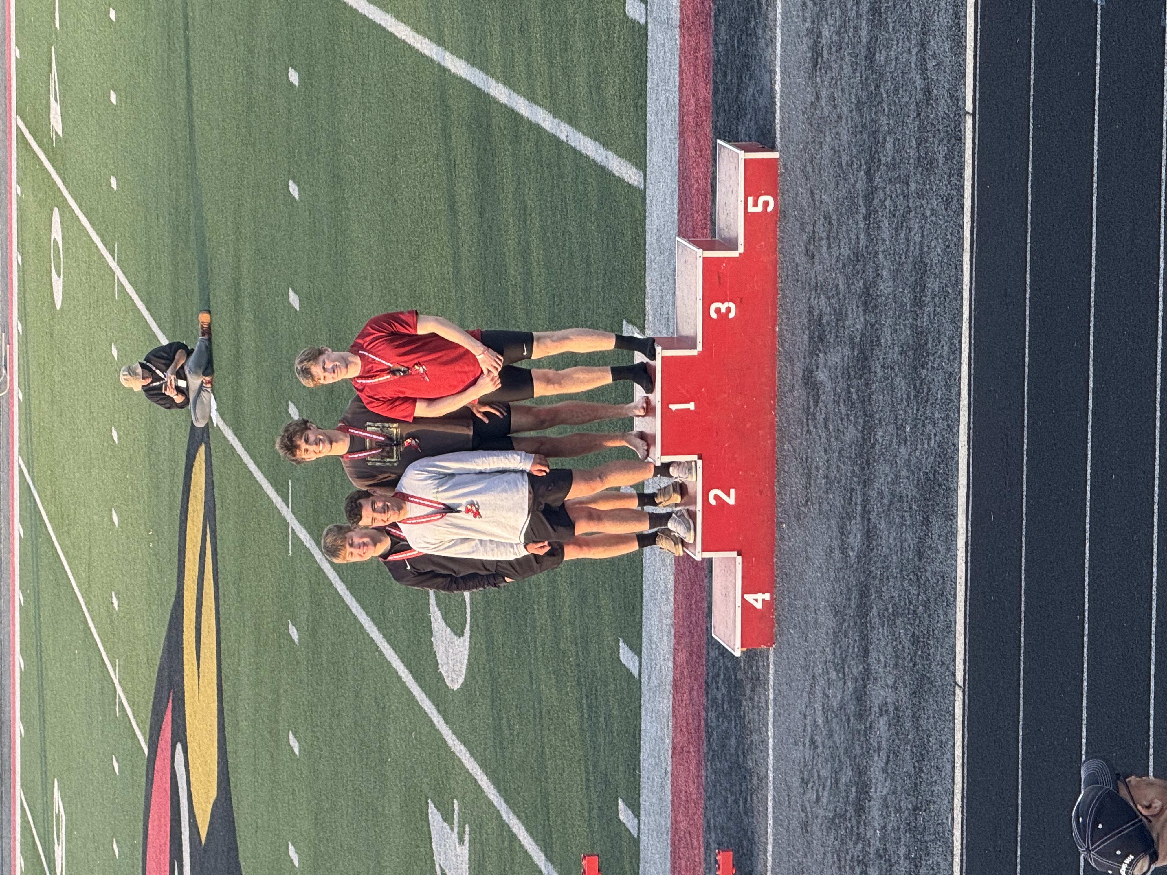 Bucks place fifth at Mentor Relays behind strong relay showings and school-record run