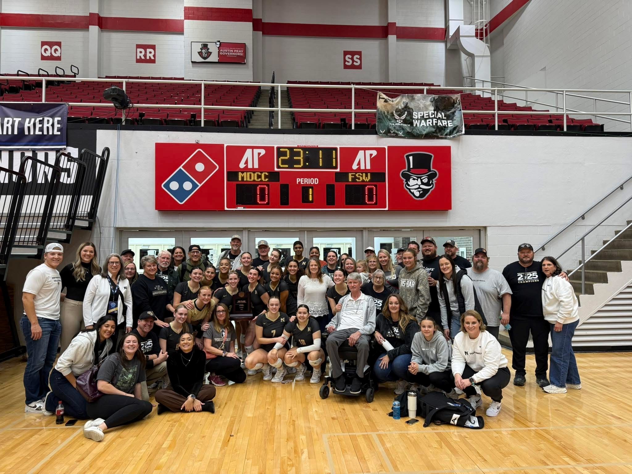 Northeastern Junior College Clinches 3rd Place in National Volleyball Tournament