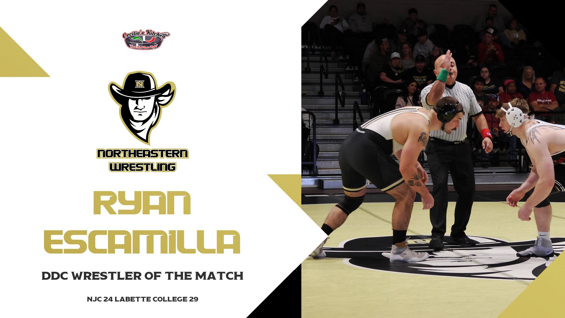 Northeastern Junior College Plainsmen Wrestling Faces Narrow Defeat in Dual Meet