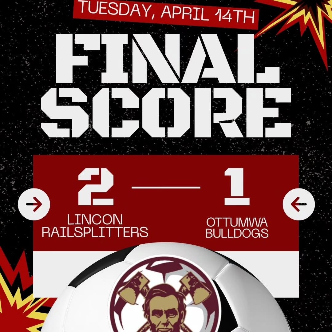 Lincoln edges Ottumwa 2-1 behind first-half surge and Mia Smith’s winner