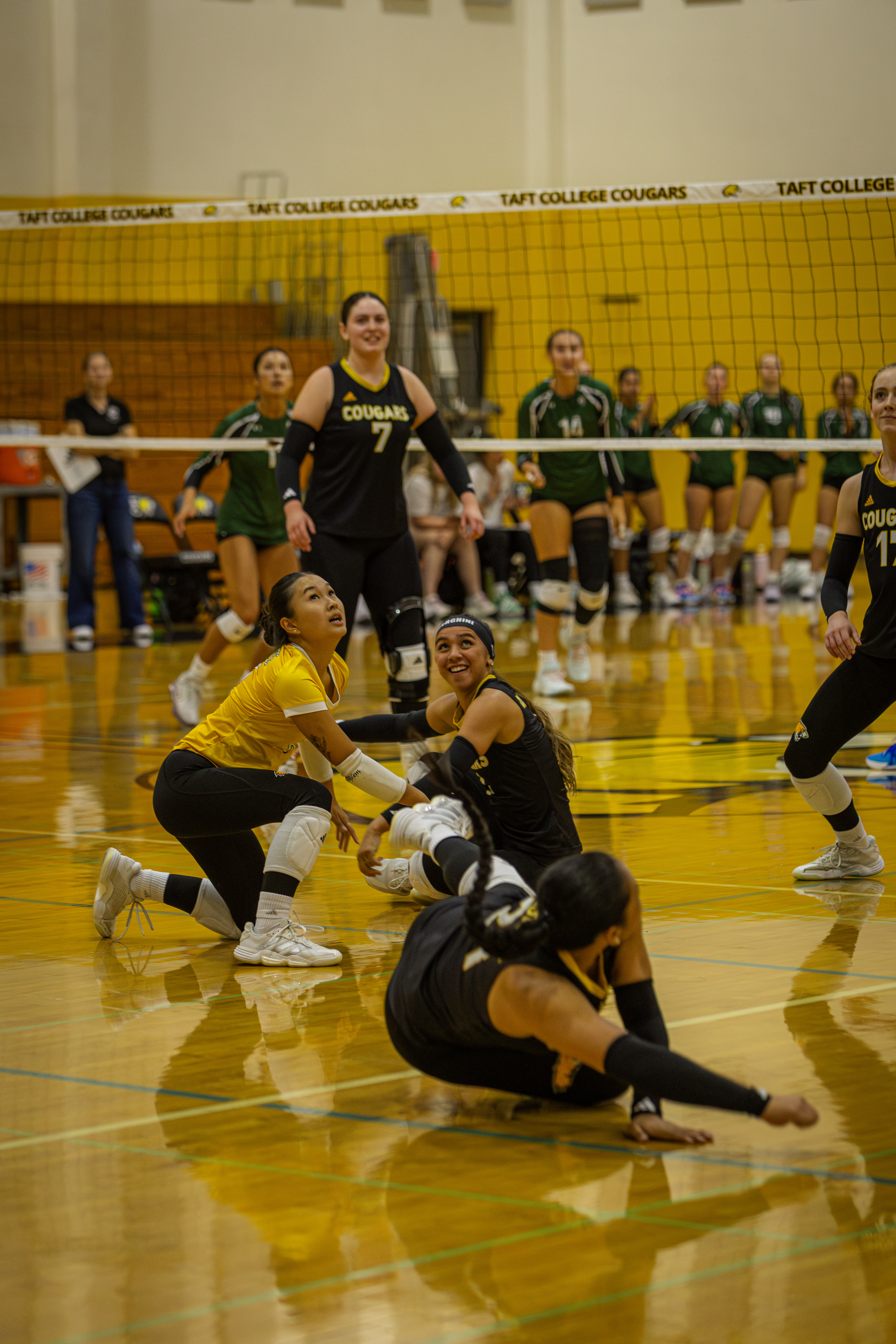 Taft College Women's Volleyball Secures Dominant Victory Over Cuesta College
