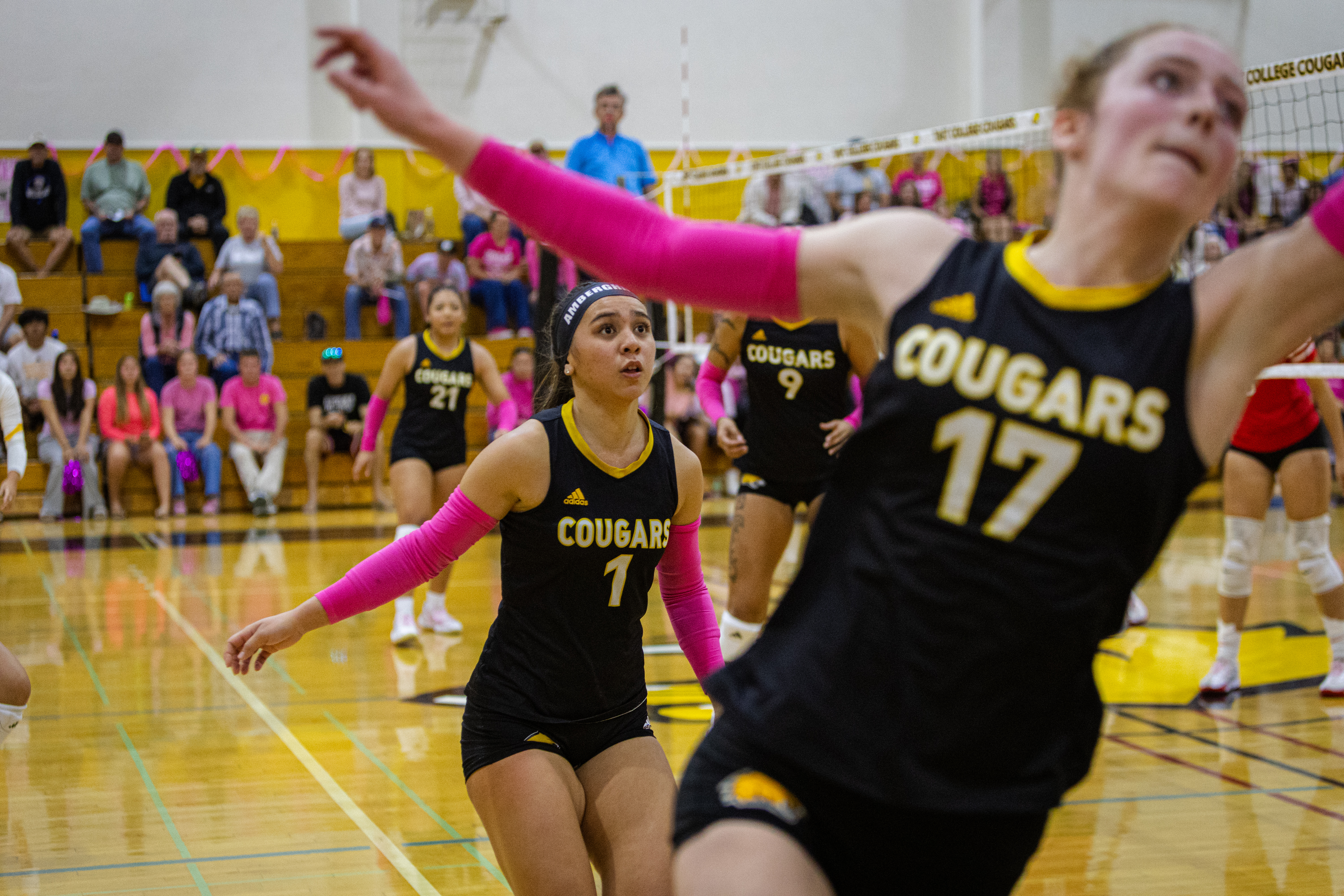 Taft College Cougars Secure Victory in Central Valley Conference Volleyball against Reedley College