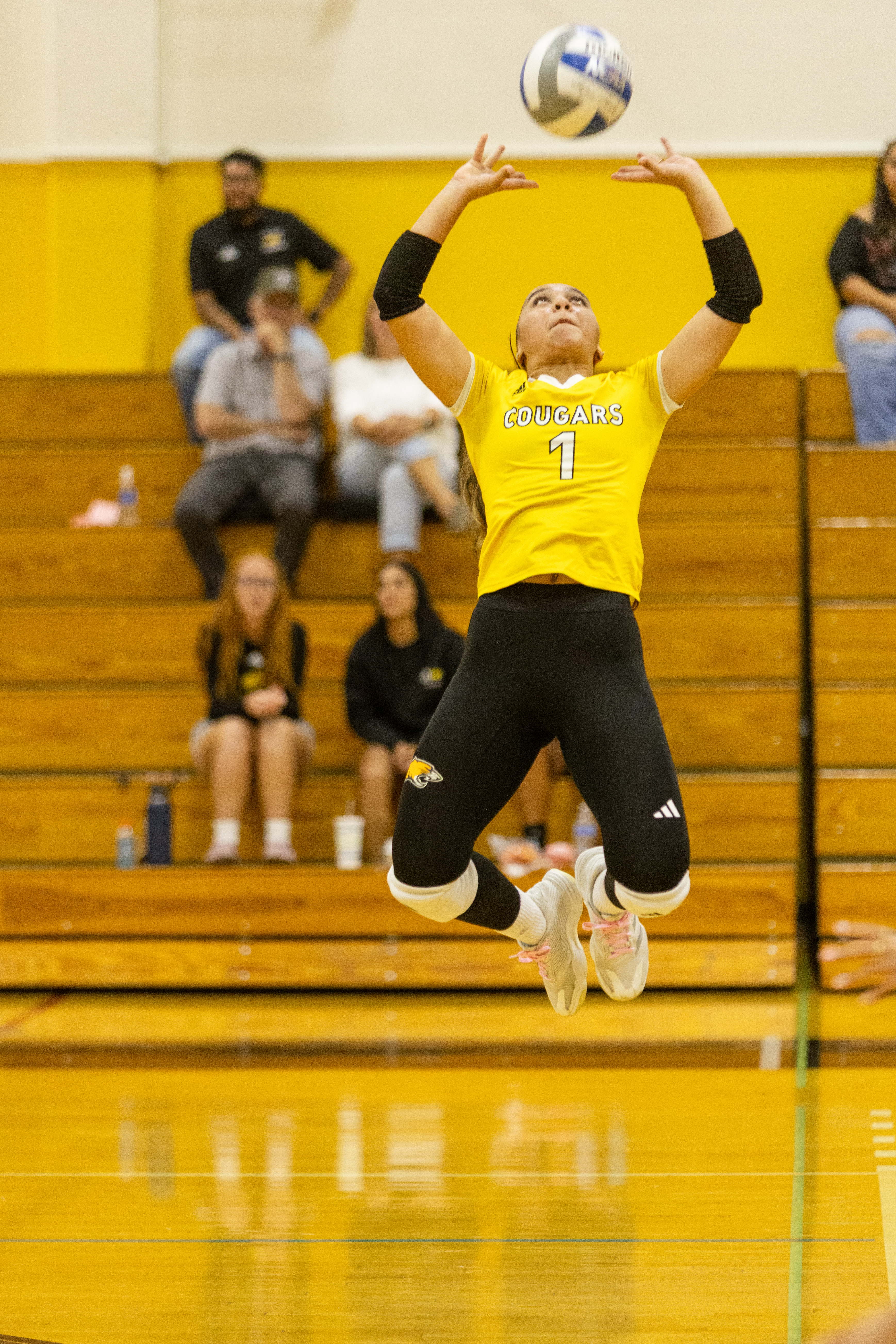 Taft College Cougars Clinch Victory Over Clovis College in Women's Volleyball Conference Match