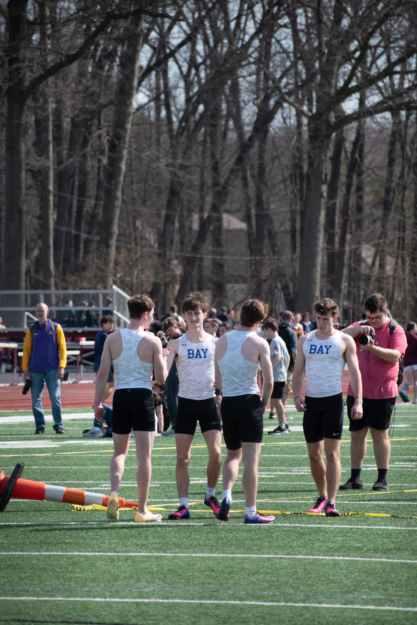 Bay Boys Track & Field places fifth at Avon Lake Invitational behind Perrine’s record-setting day