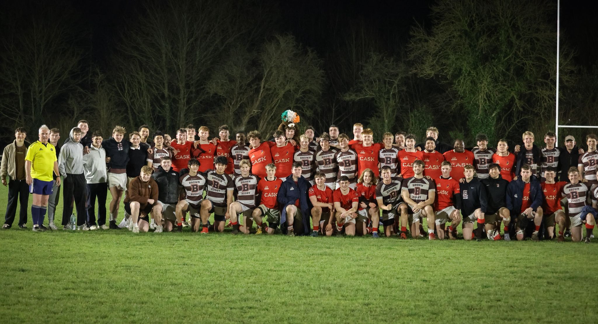 Brown Rugby Ireland Tour 2026 squad with UL Bohemians RFC