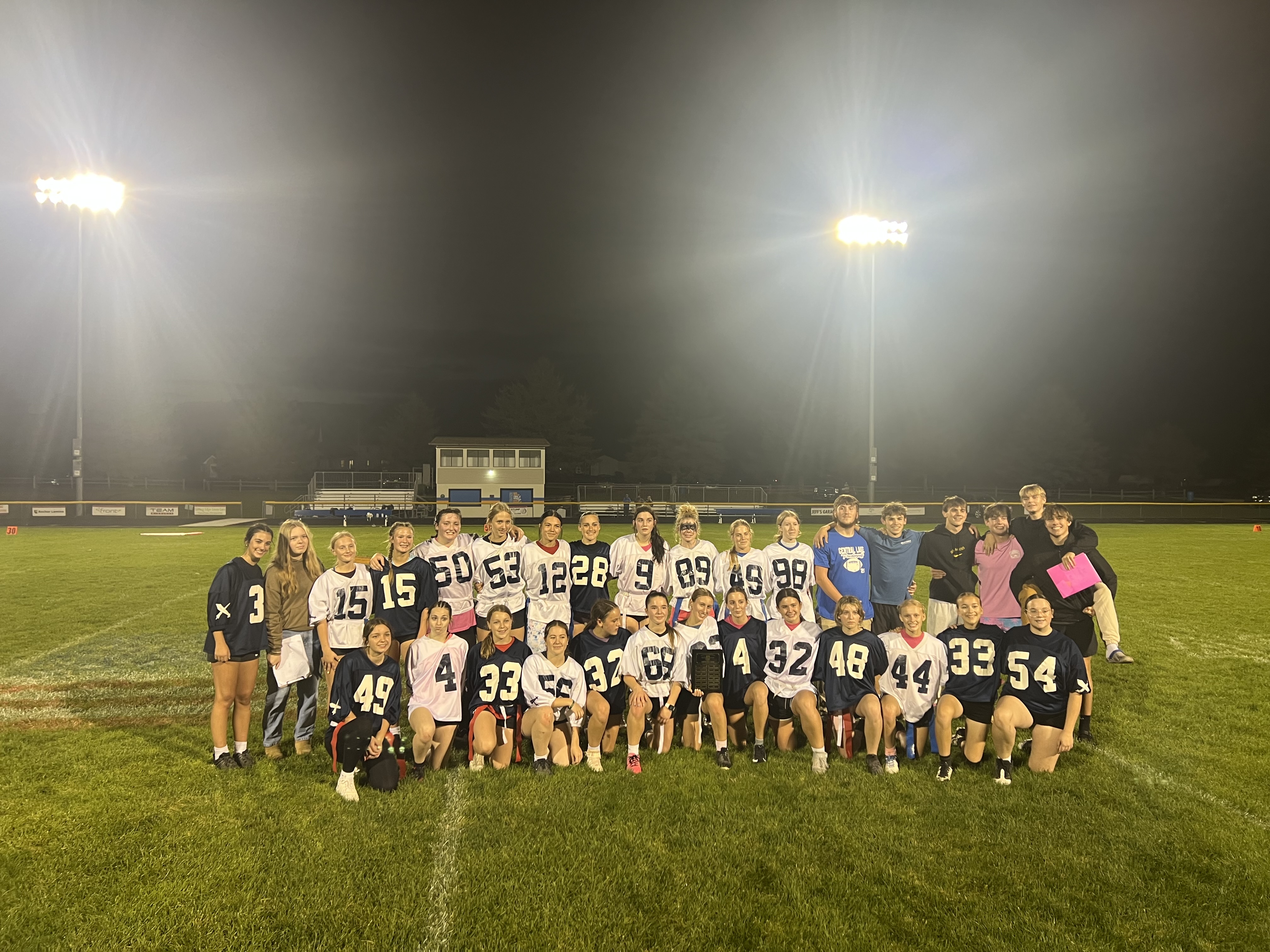 Central Lake/Ellsworth Powderpuff Football Game Ends in Victory for Sophomores/Seniors