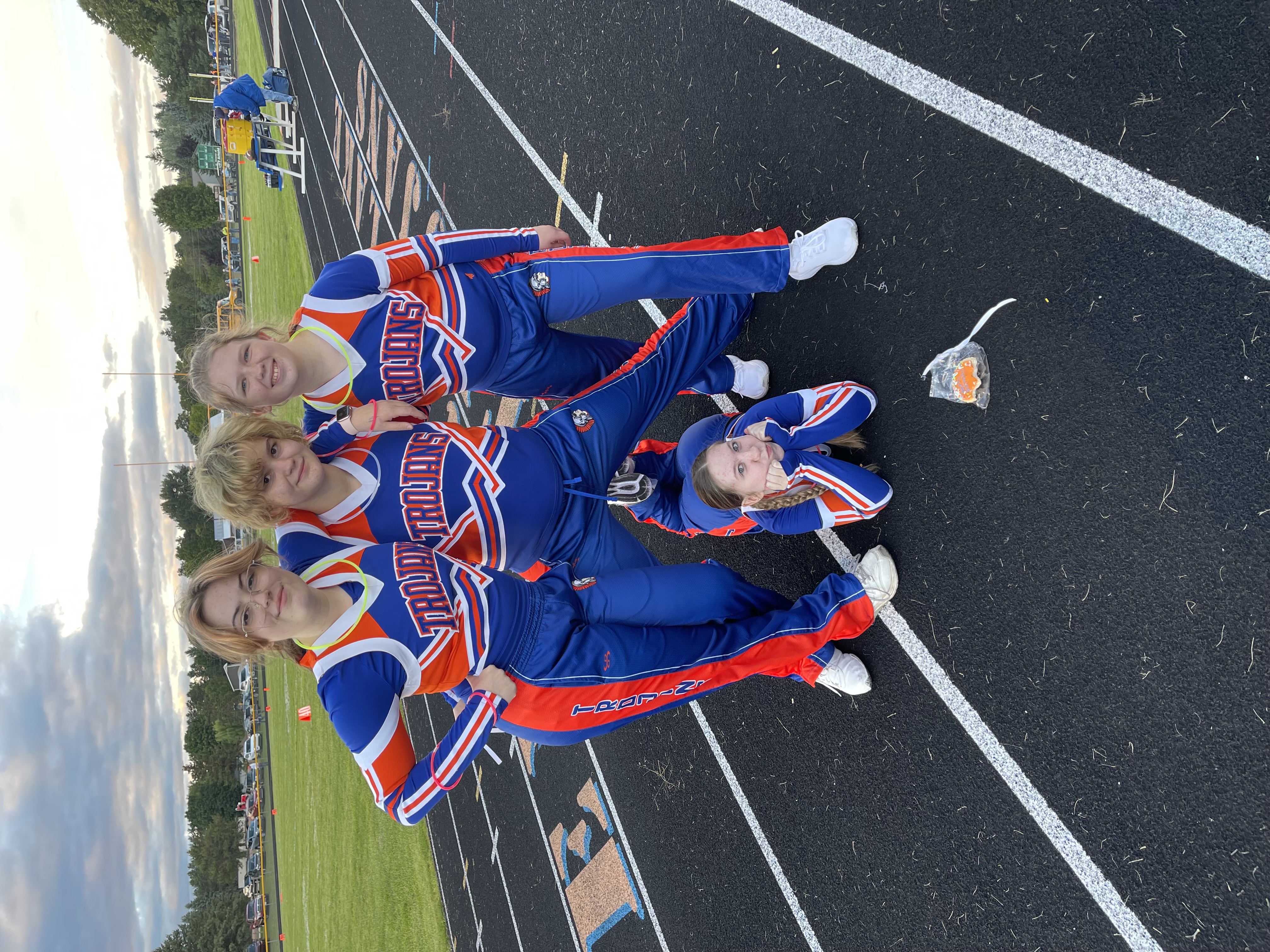 Central Lake High School Trojans Display Spirited Cheerleading Season