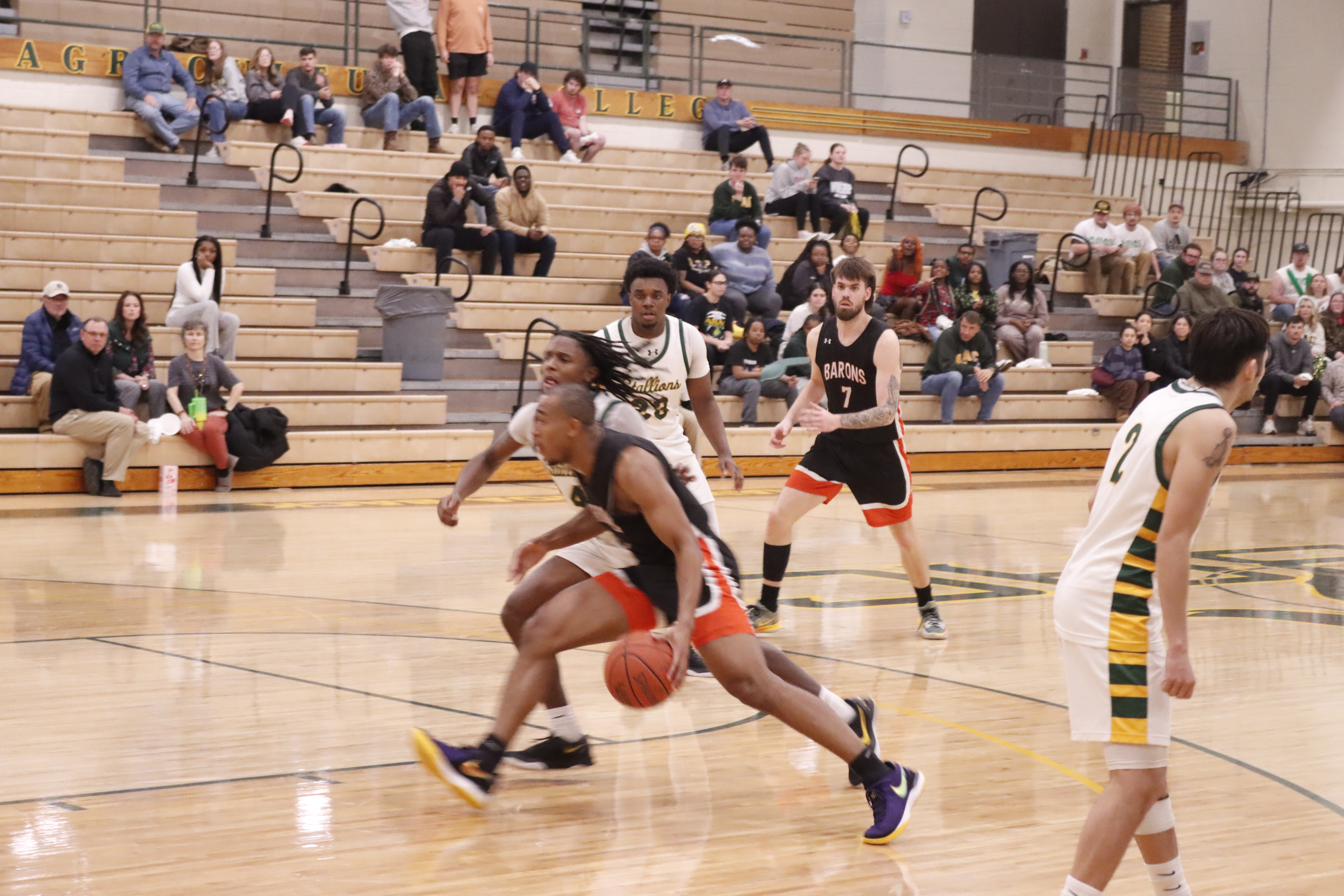 Barons Fall to Stallions in Overtime