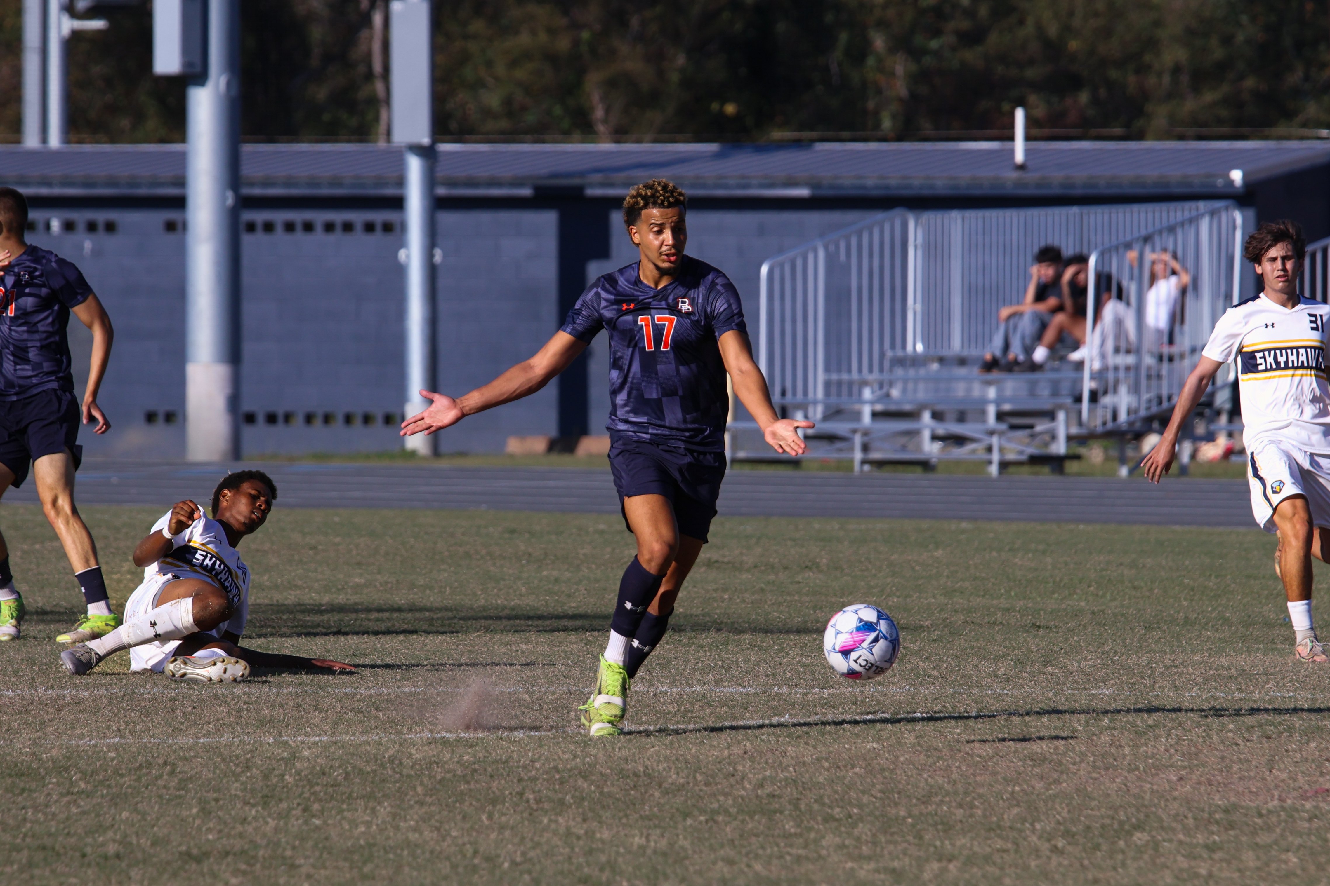 Barons Come Up Short Against Skyhawks