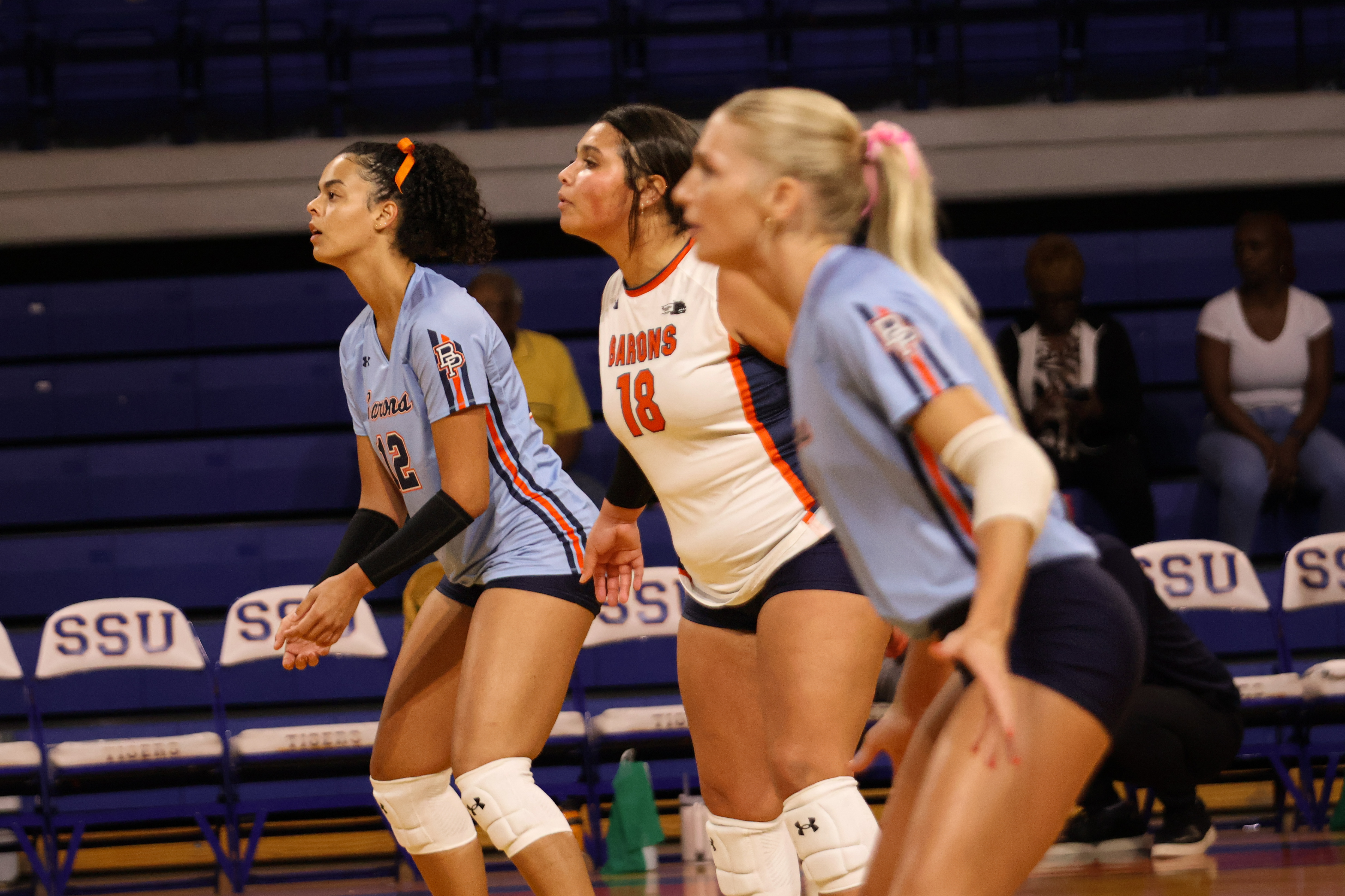 Barons Fall to Wolf Pack in Straight Sets