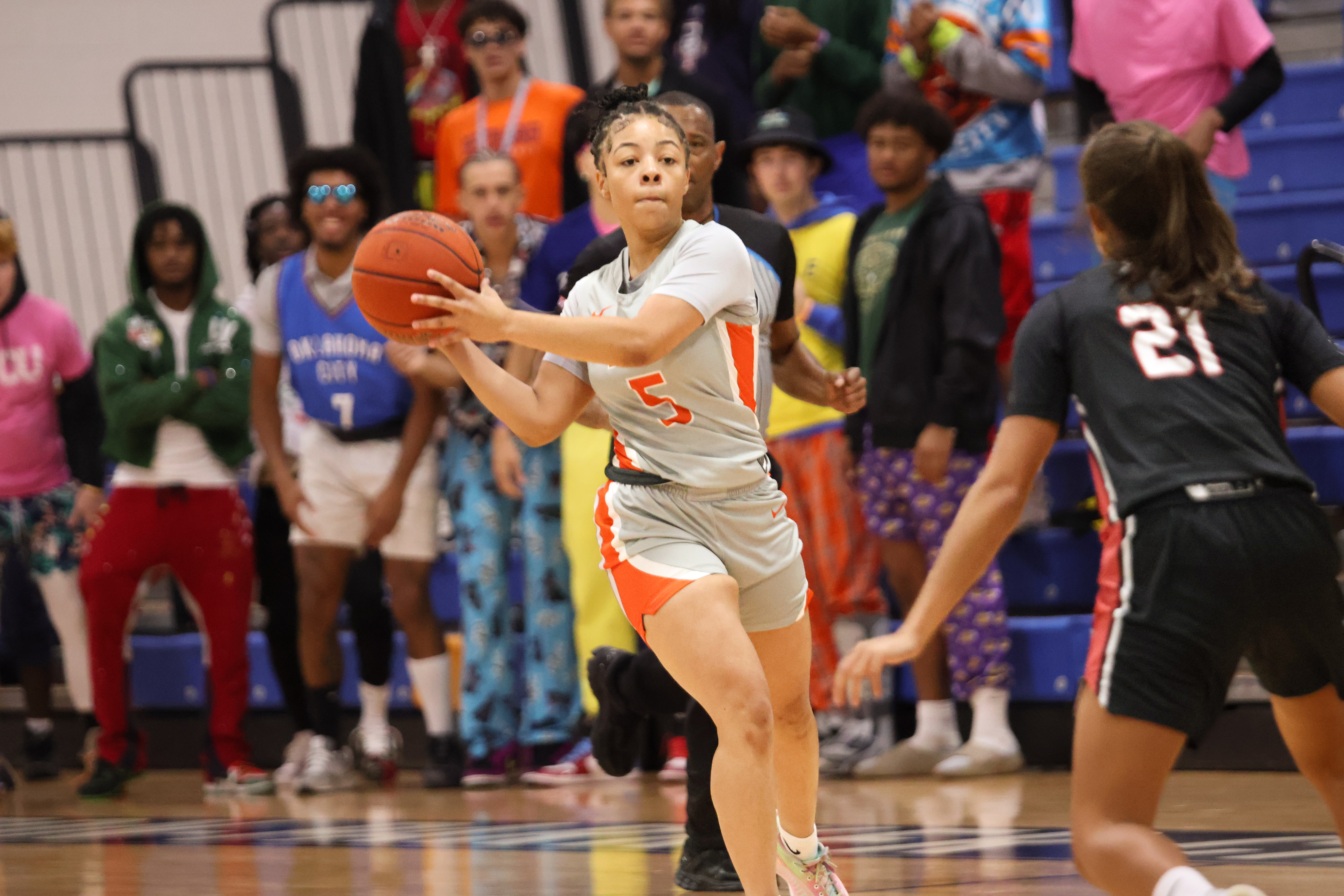 Lady Barons Fall to Fire