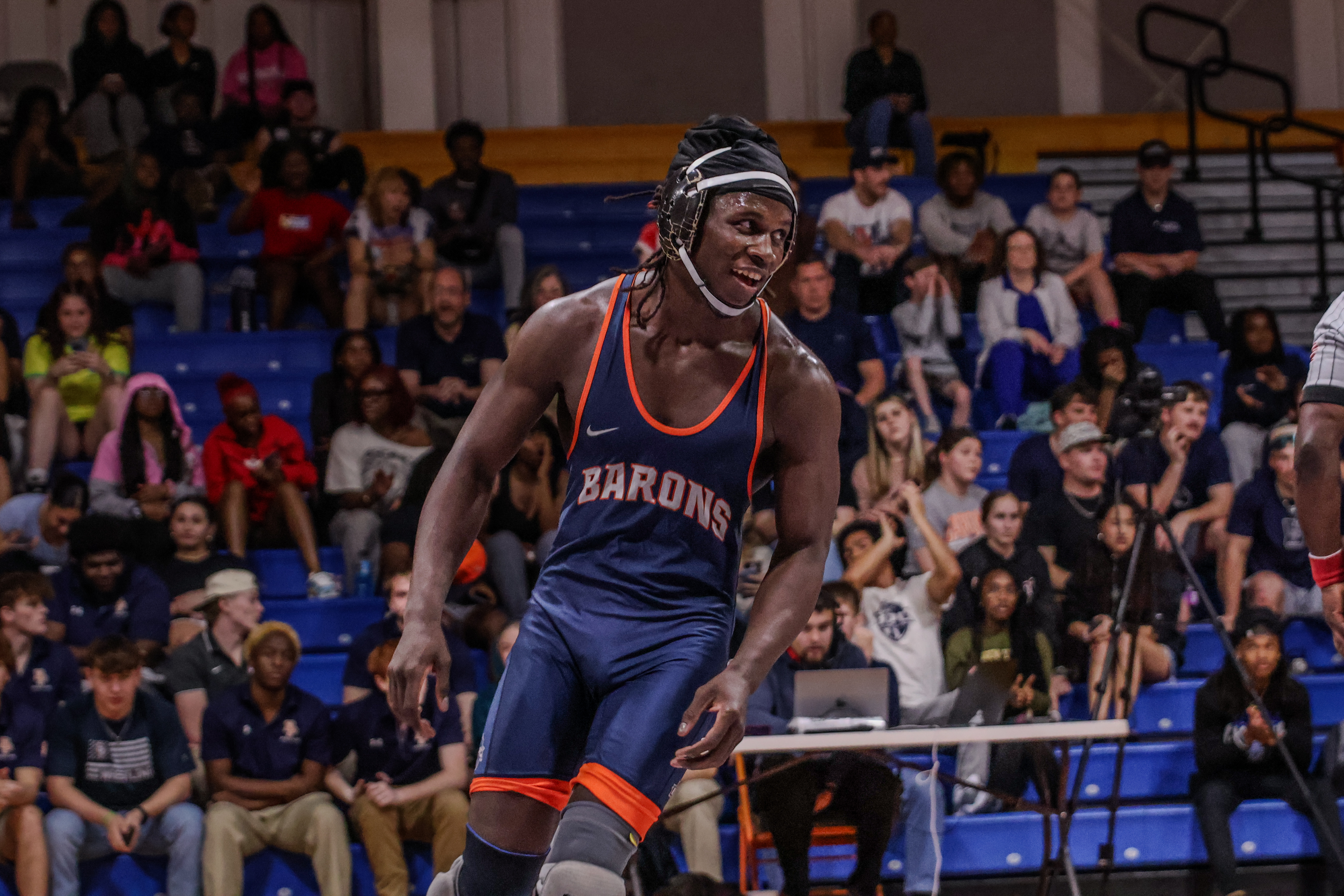 Barons Wrestle at AAC Championships