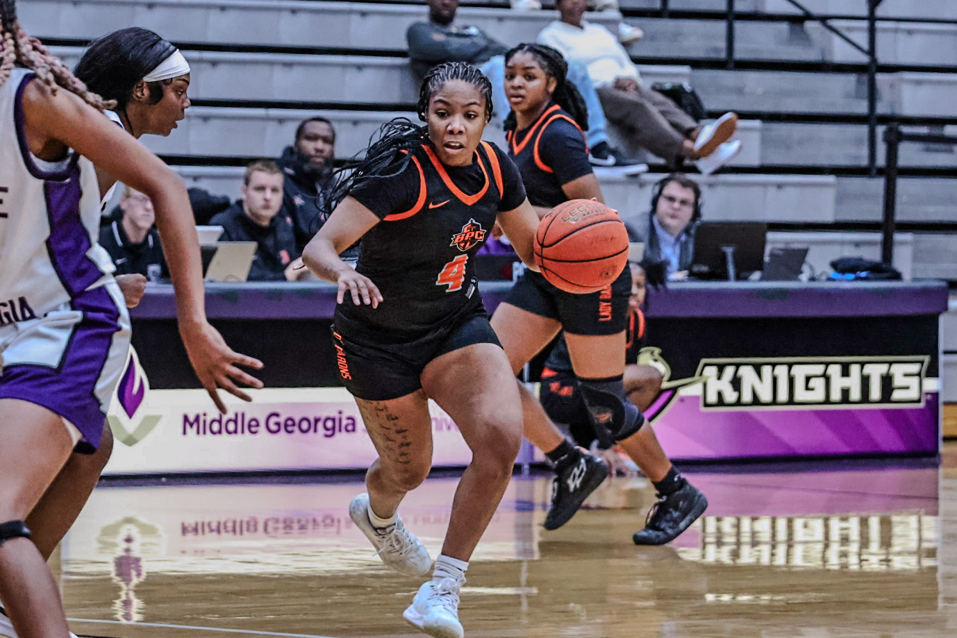 Lady Barons Charge to Victory Over Knights of Middle Georgia