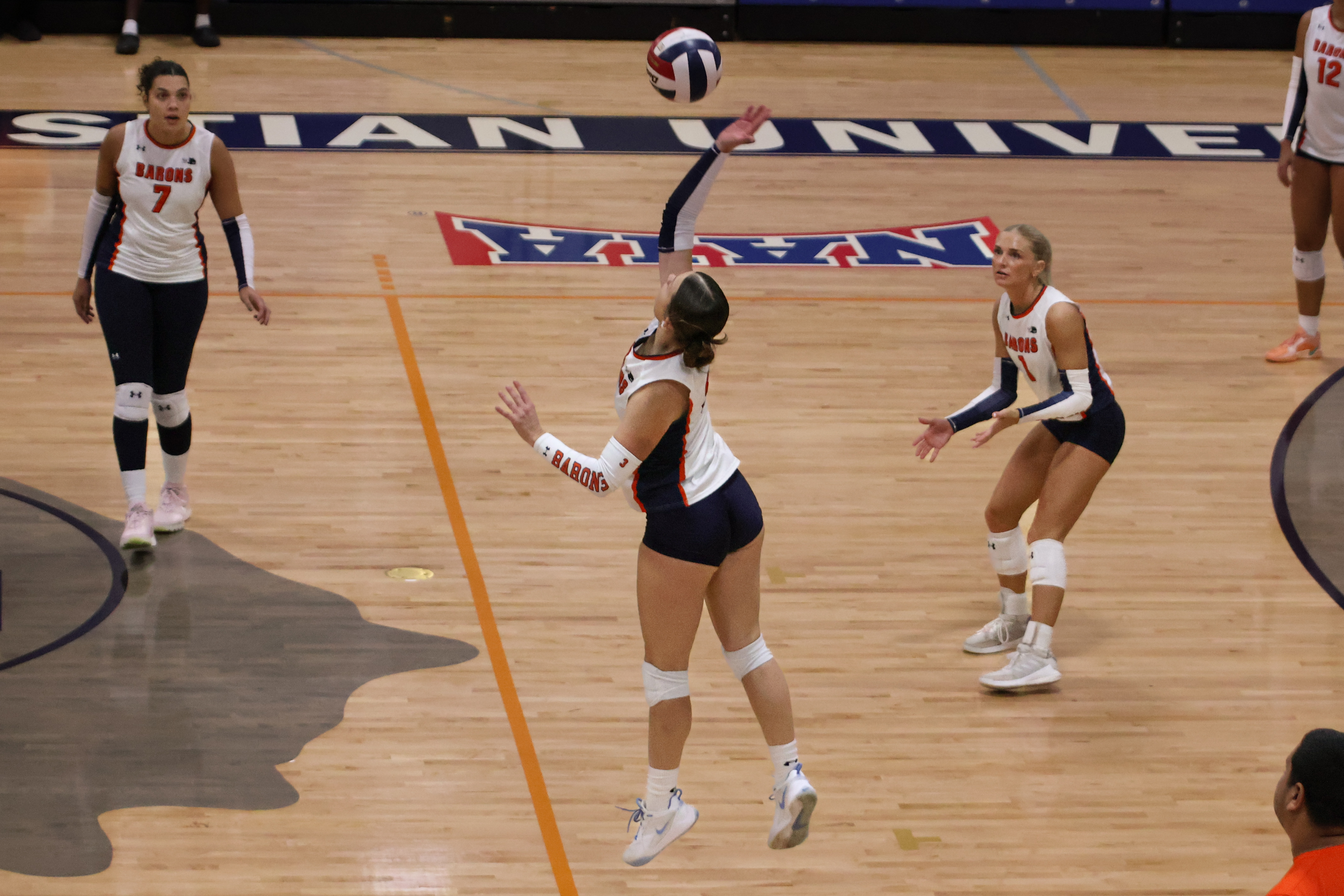 Barons Fall to Firehawks in Four Sets