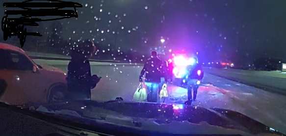 Lyndhurst's Finest Assist Stranded Motorists During Severe Winter Weather