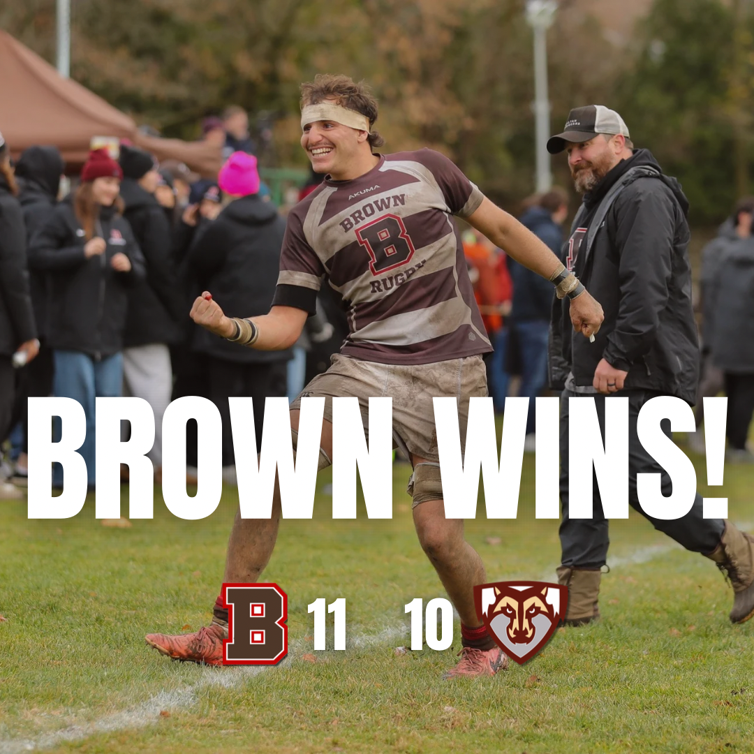 Brown Men's Rugby Edges Out St. Bonaventure in a Thrilling National Collegiate Rugby Semifinal