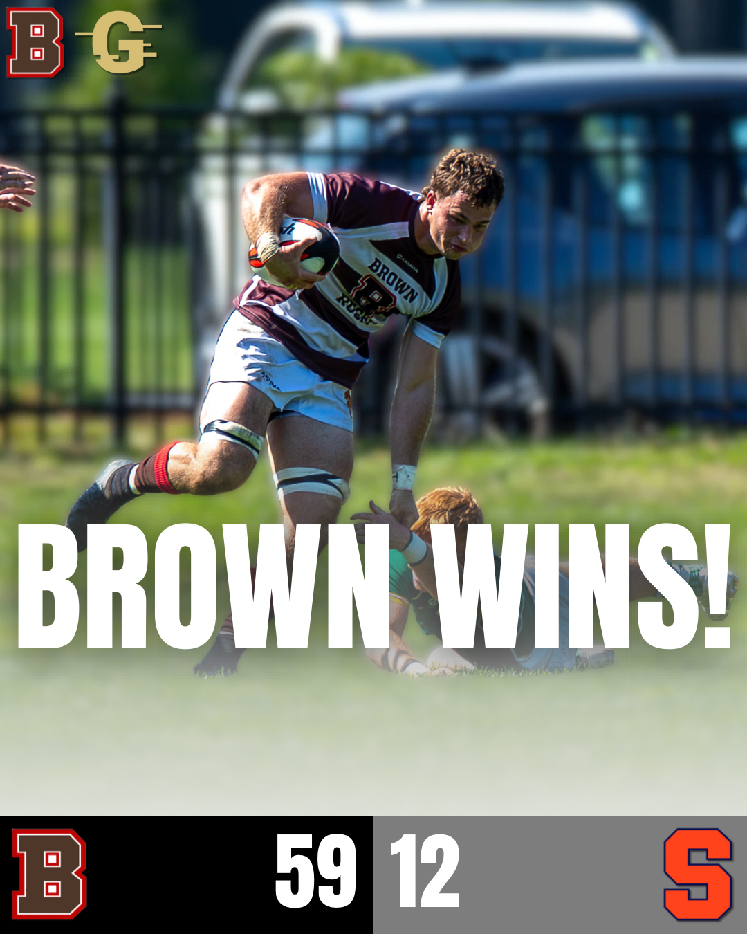 Brown Men's Rugby Secures Fourth Liberty Conference Title with Dominant Win Over Syracuse