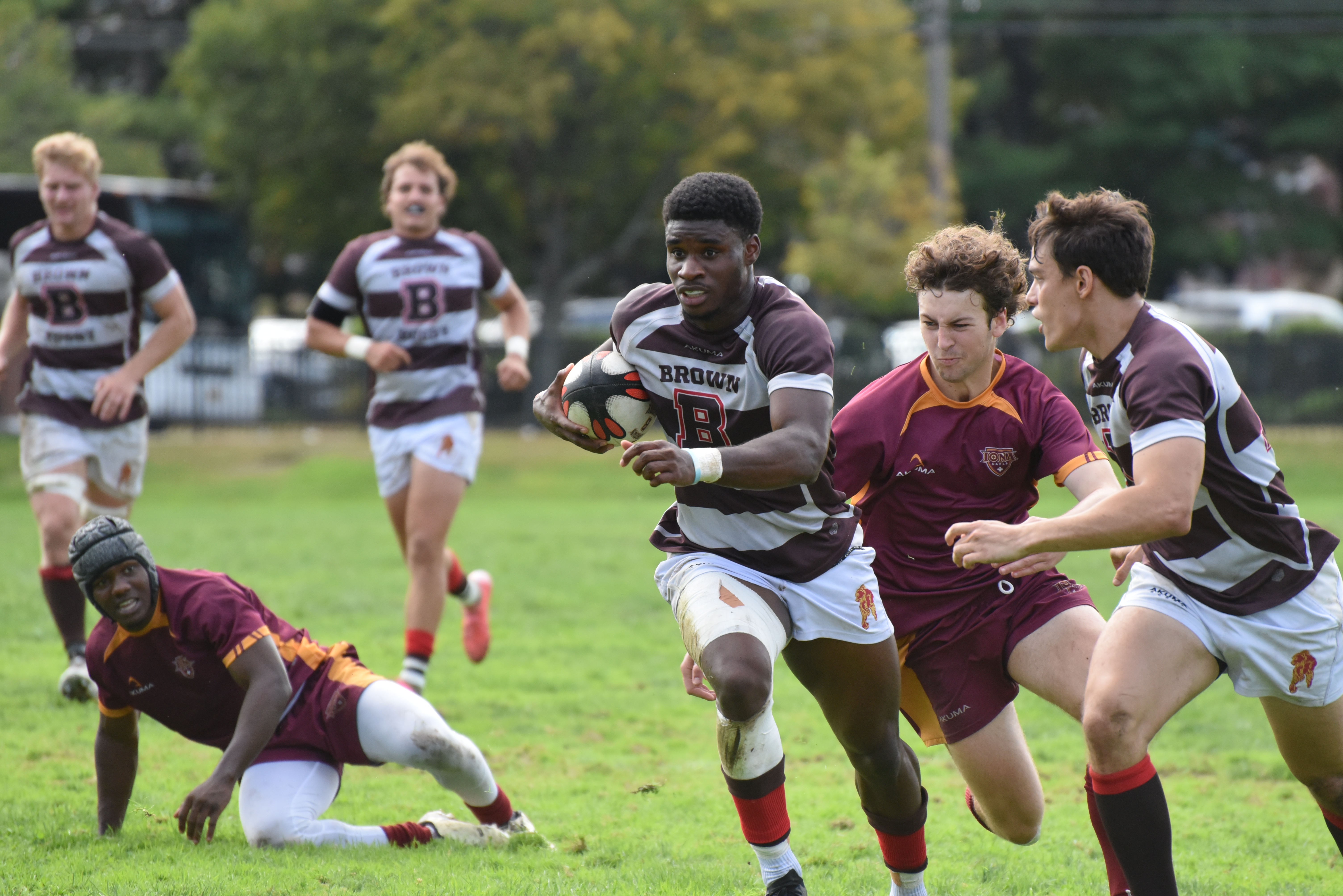 Brown Men's Rugby Secures Decisive Victory Over Iona at Marvel Field