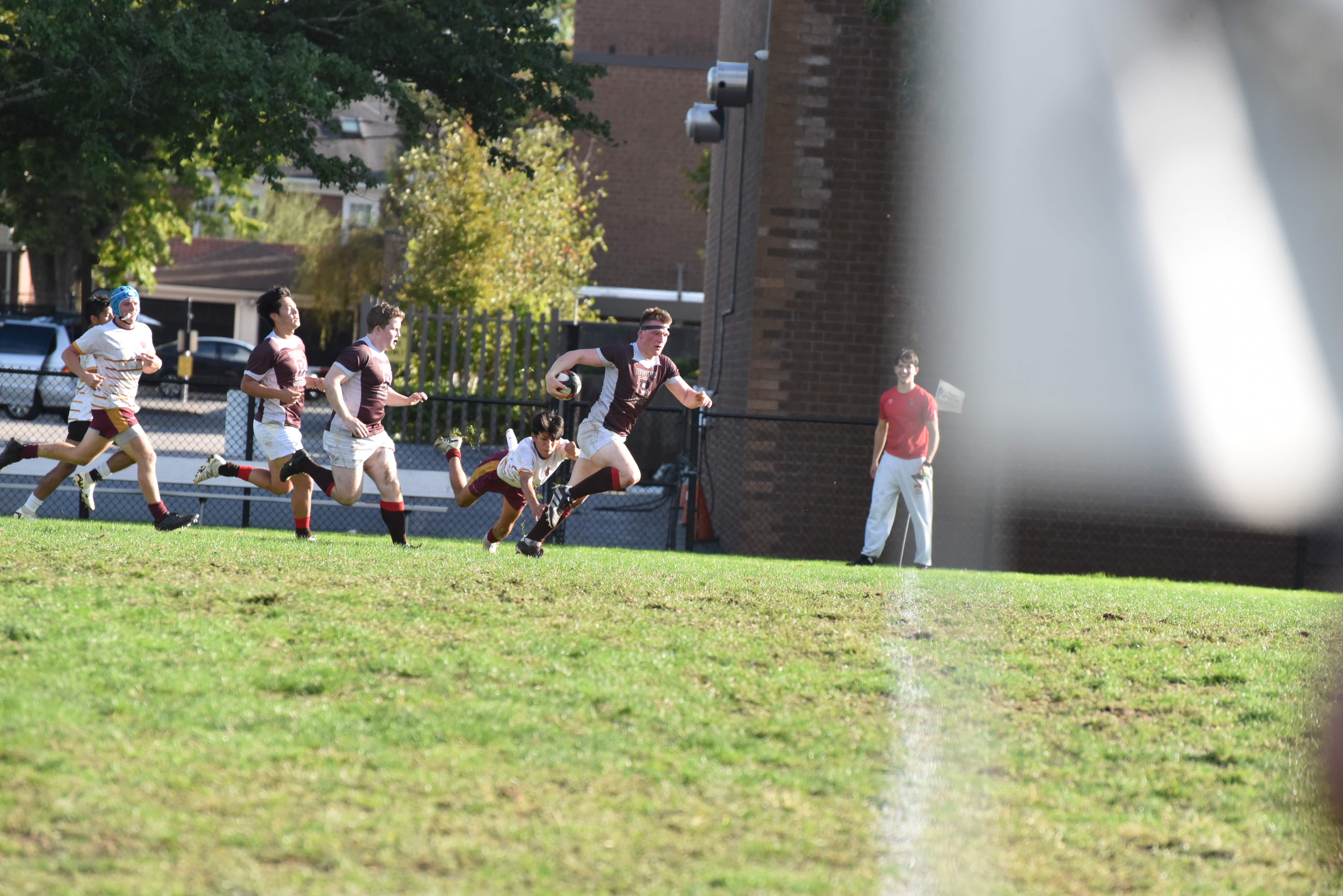 Brown Men's Rugby Dominates in Decisive Victory Over Iona Gaels