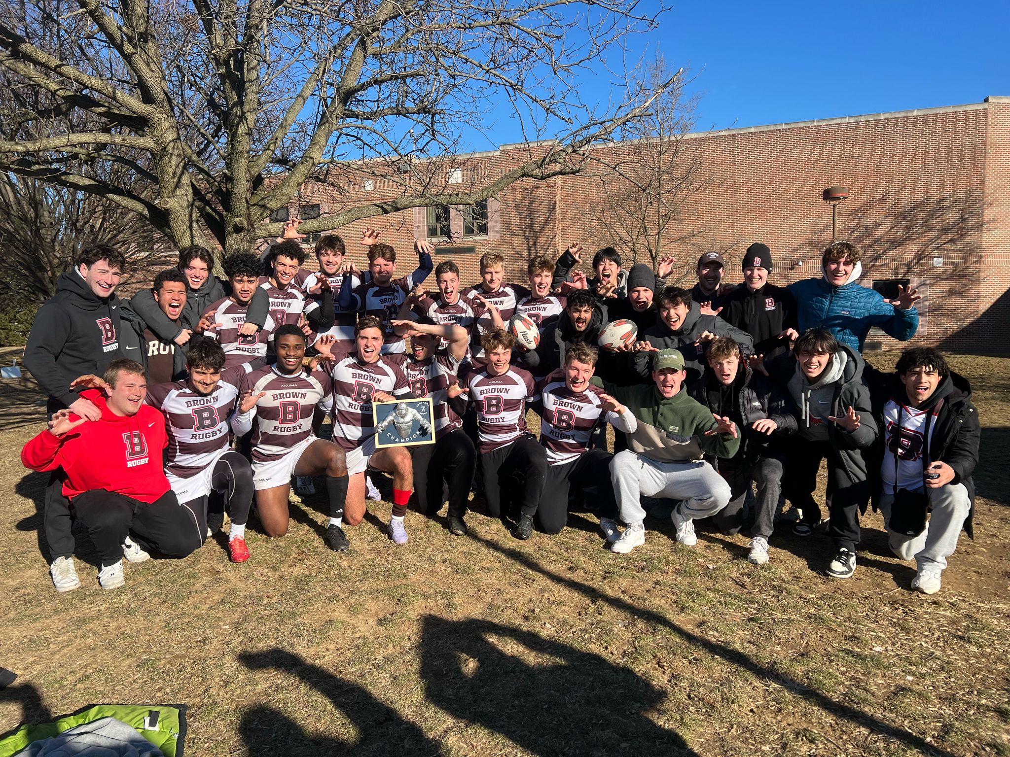 Brown Men's Rugby Secures National Tournament Bid at Frostbite 7's