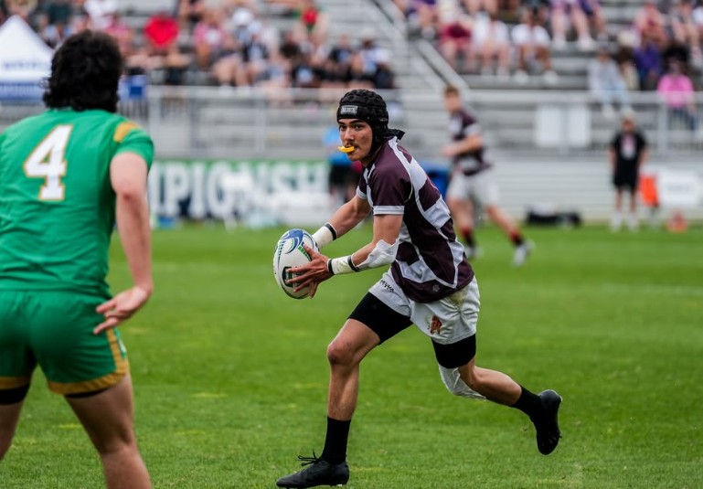 Brown Men's Rugby Secures a Strong Finish at the Collegiate Rugby Championship 7's