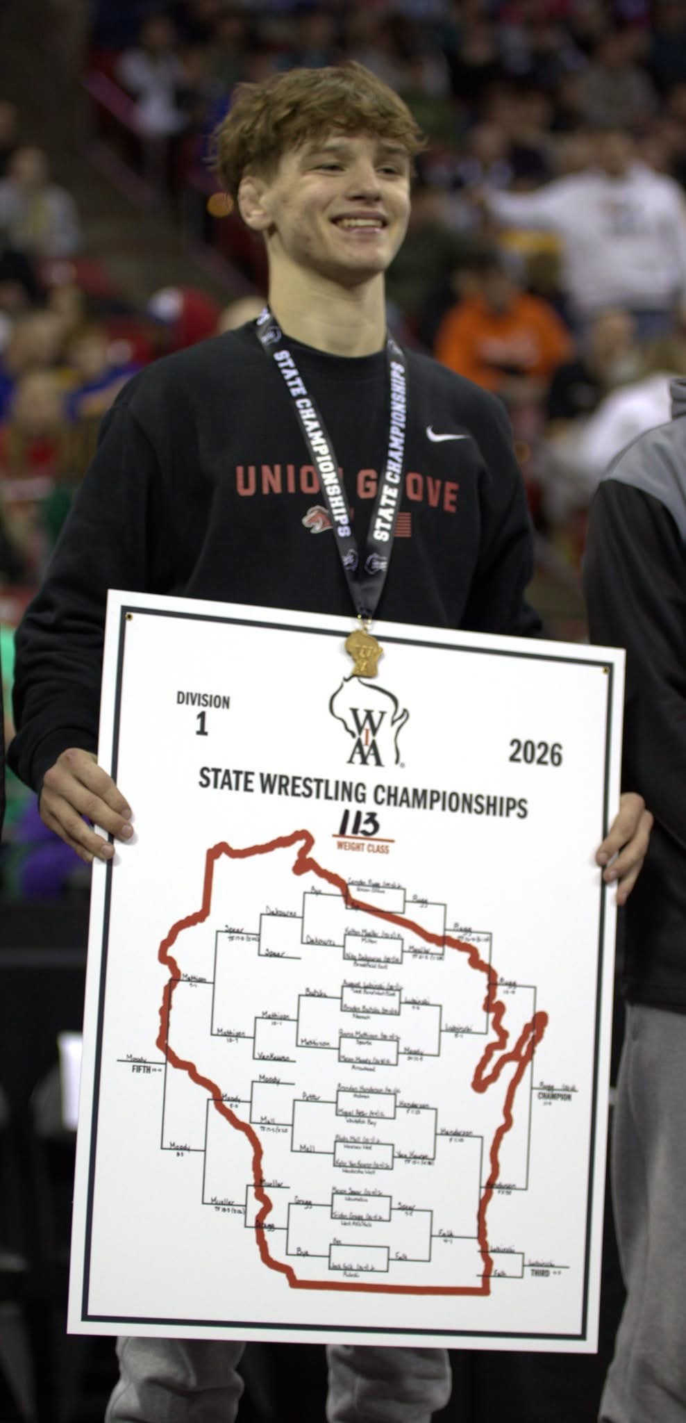 Union Grove’s Rugg caps second straight undefeated season with D1 state title