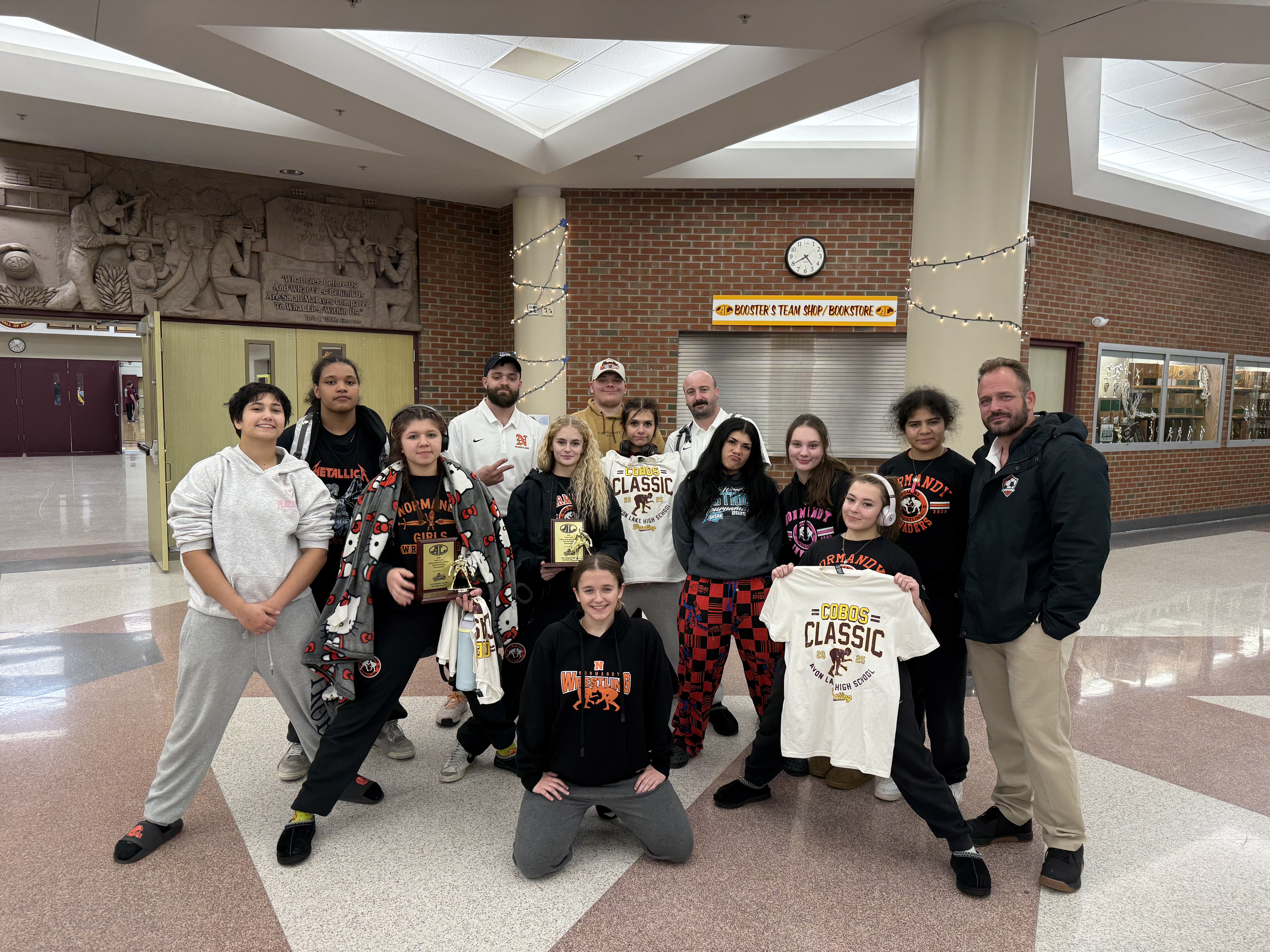 Normandy High School Invaders Girls Wrestling Secure 3rd Place at the Avon Lake Tournament