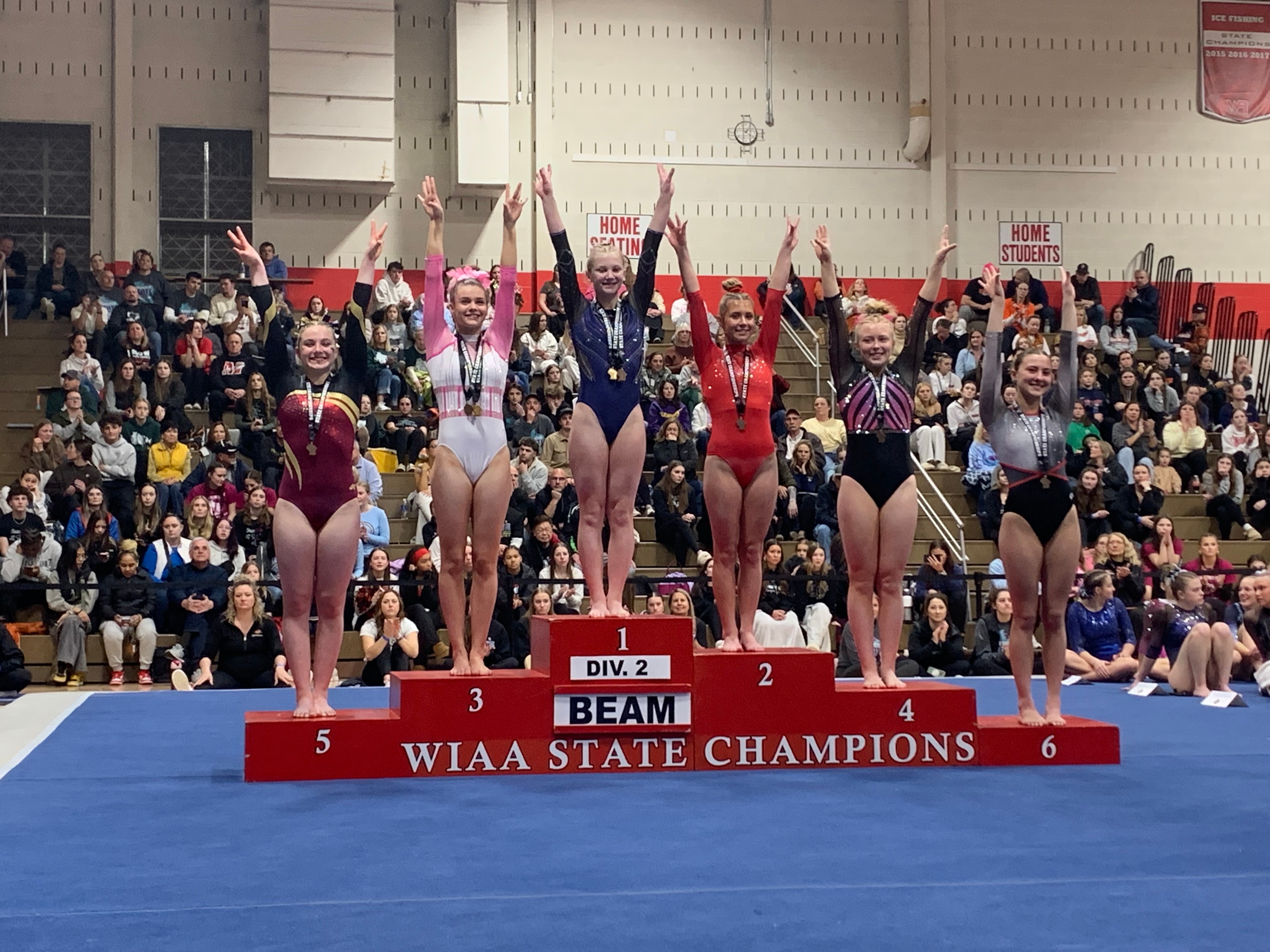 Valley Podiums on Beam; Baraboo Shines at D2 State Gymnastics Meet 
