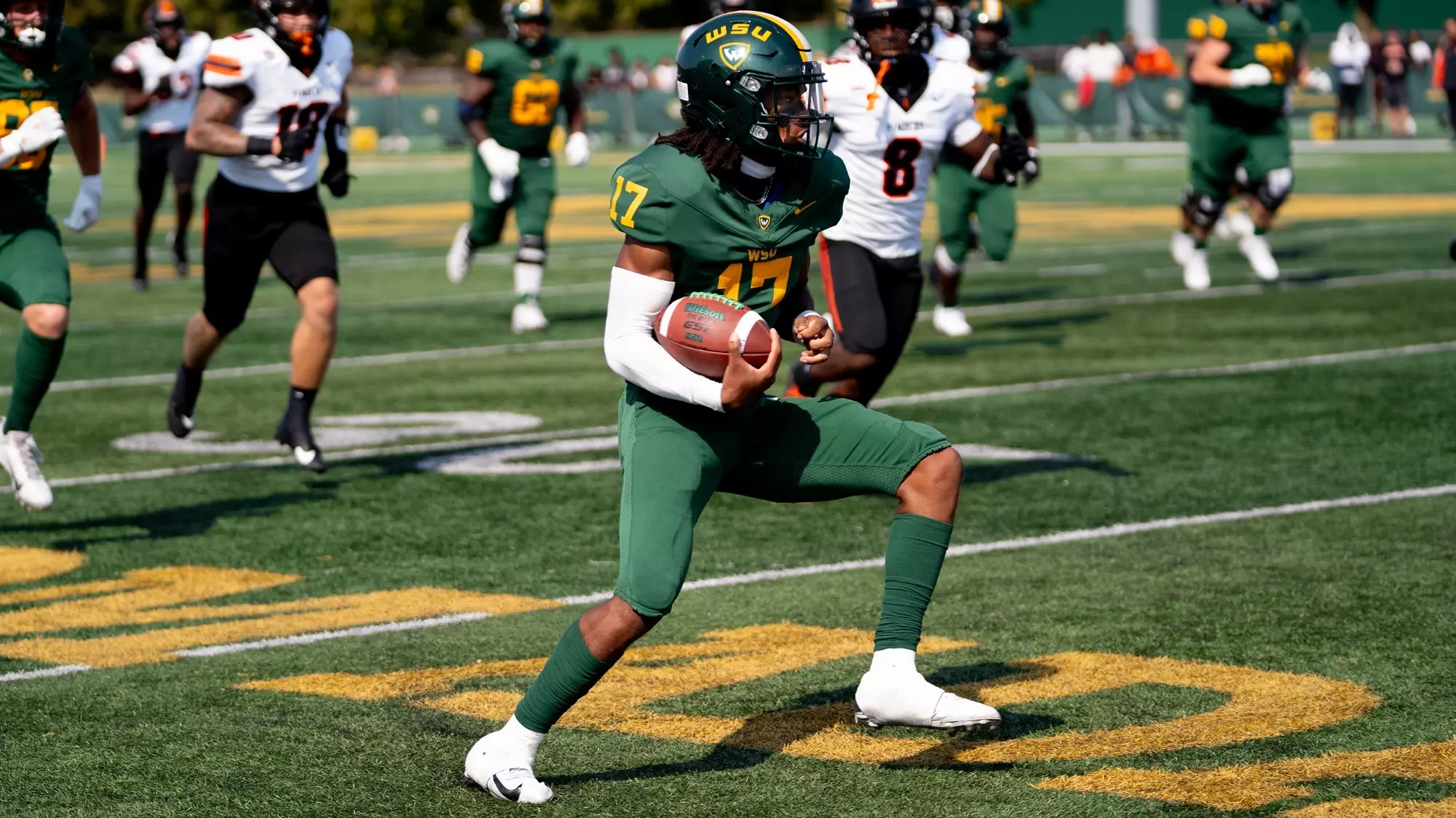 Warriors pull away late to defeat Tiffin 32-10 in season opener