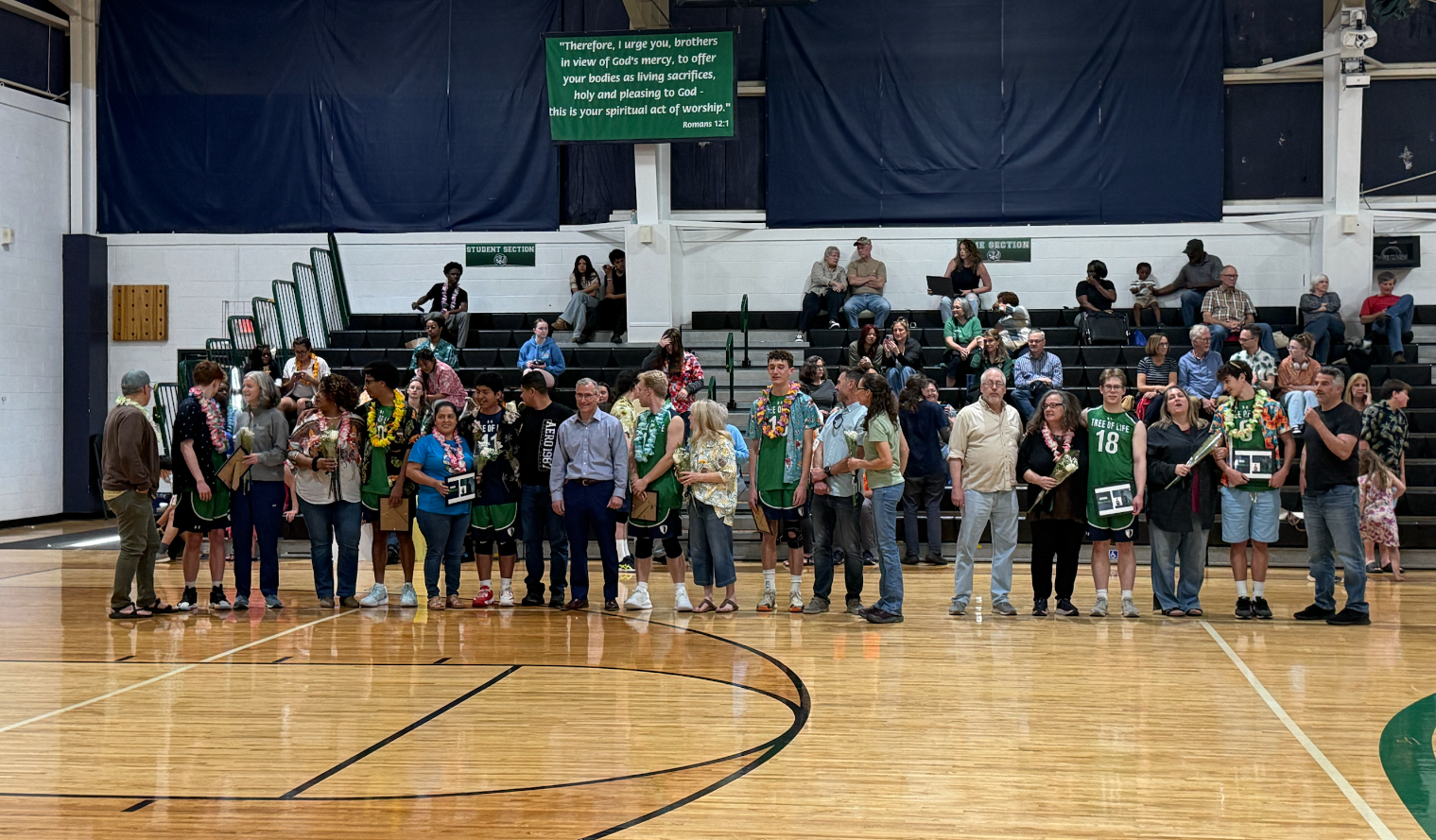 Worthington Christian Tops Tree of Life in Four Sets After Senior Night Start