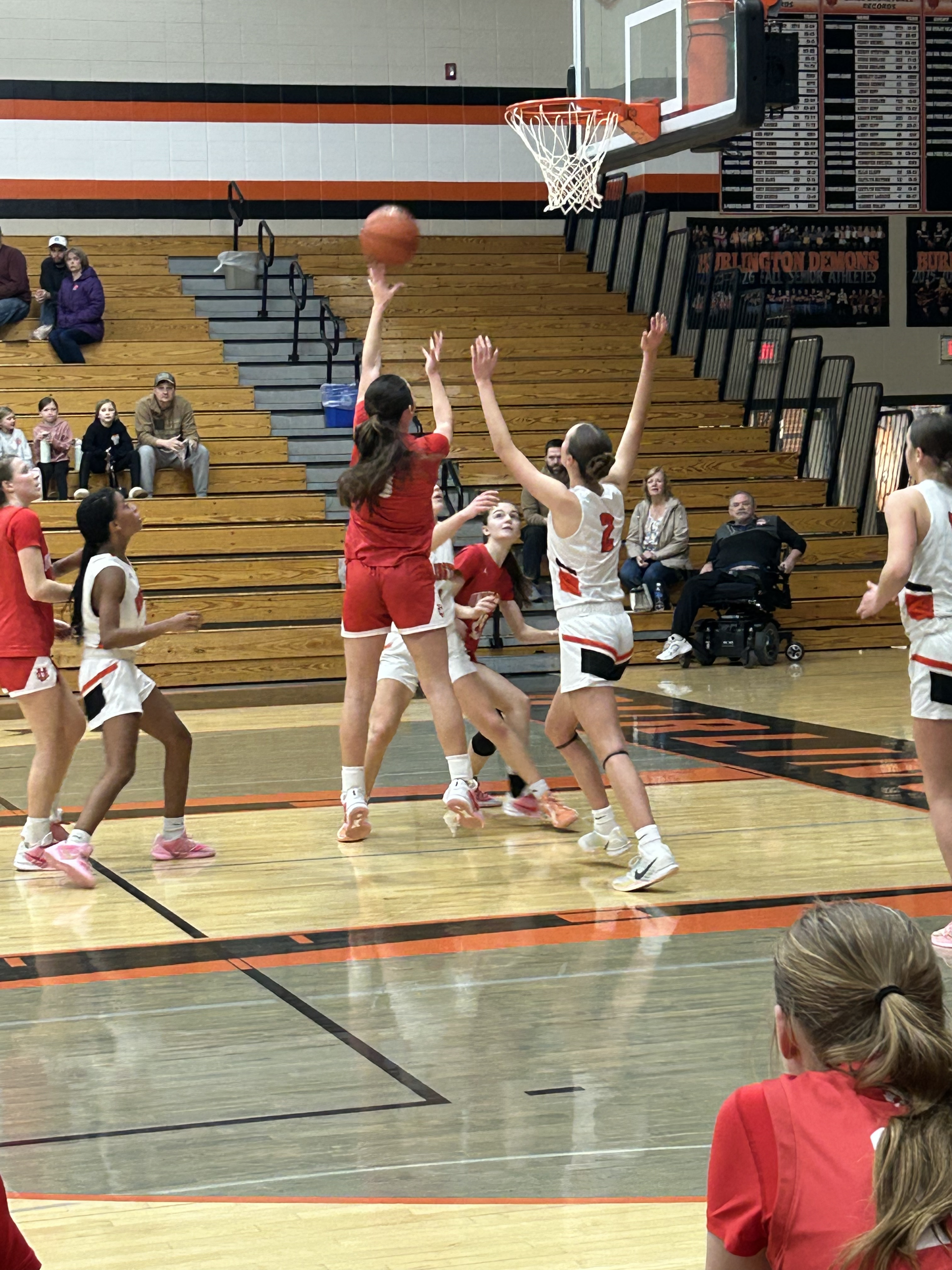 Smith’s 29, second-half defensive switch power Broncos past Burlington 64-41