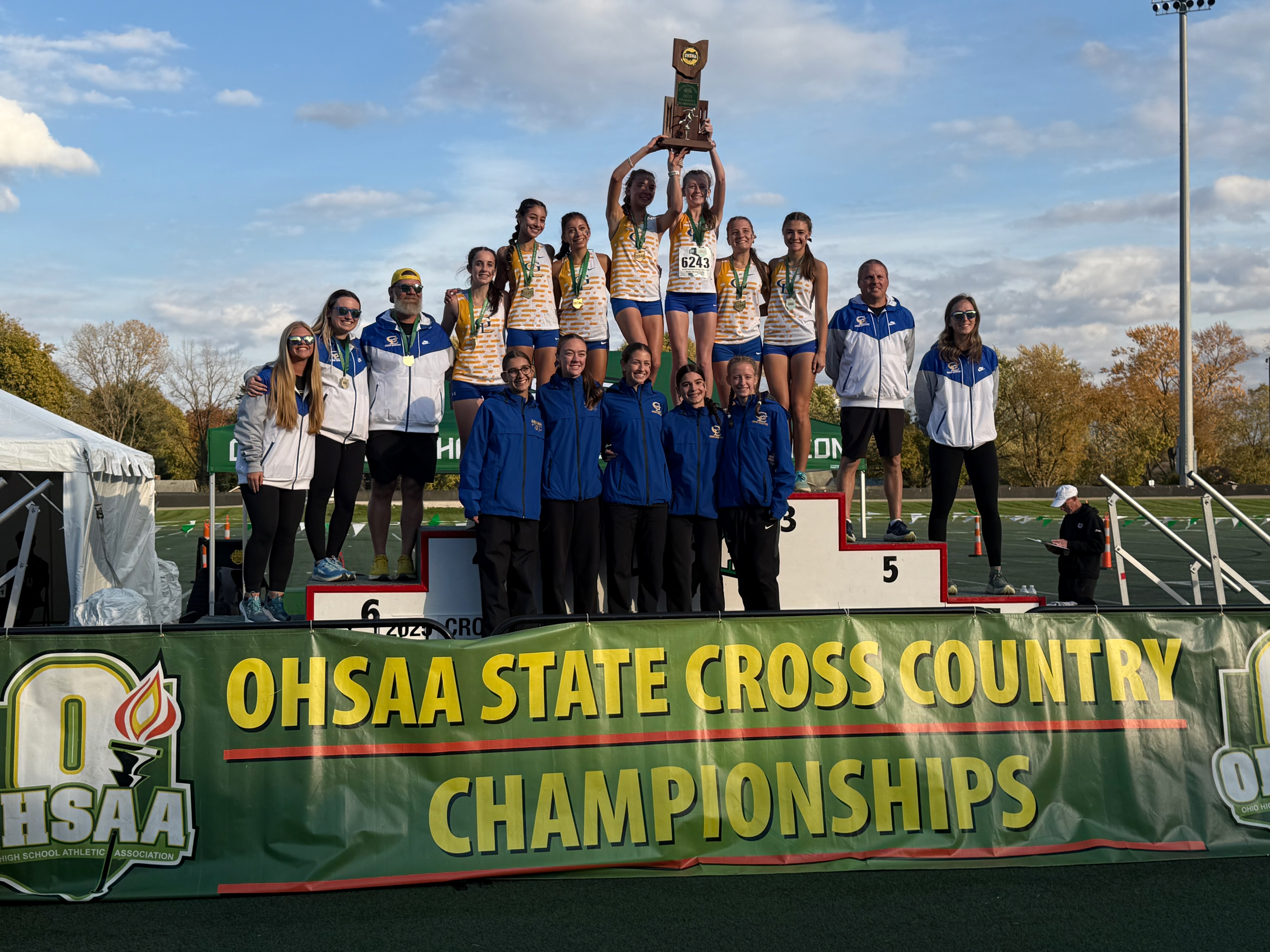 Gahanna Lincoln High School Lions Win 2025 OHSAA Girls Cross Country State Championship