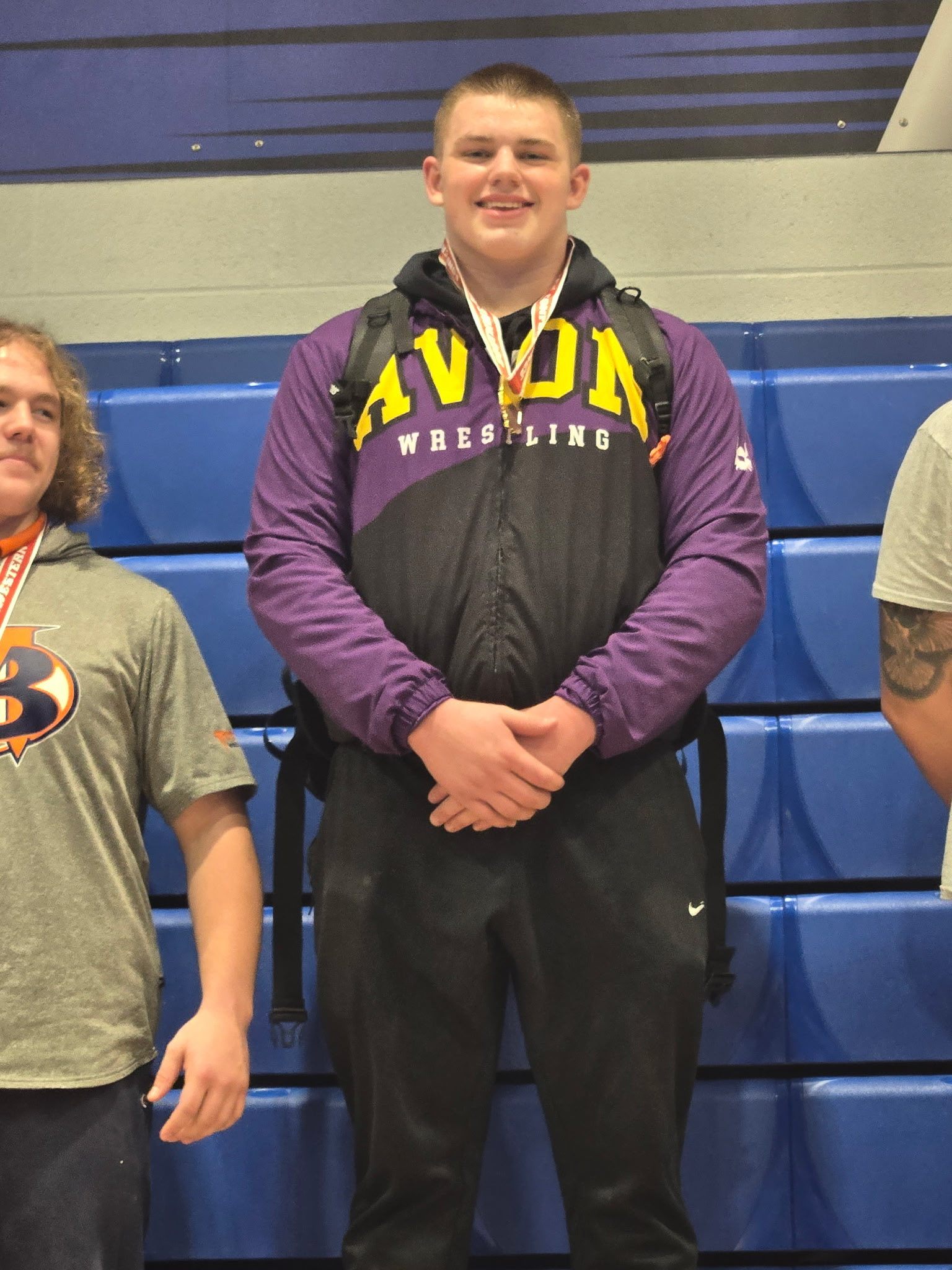 With three champions, Eagles place third in SWC wrestling