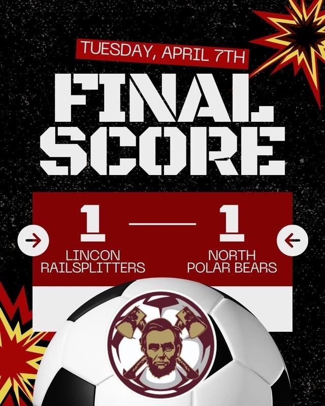 Lincoln rallies for 1-1 draw with North in gritty conference match