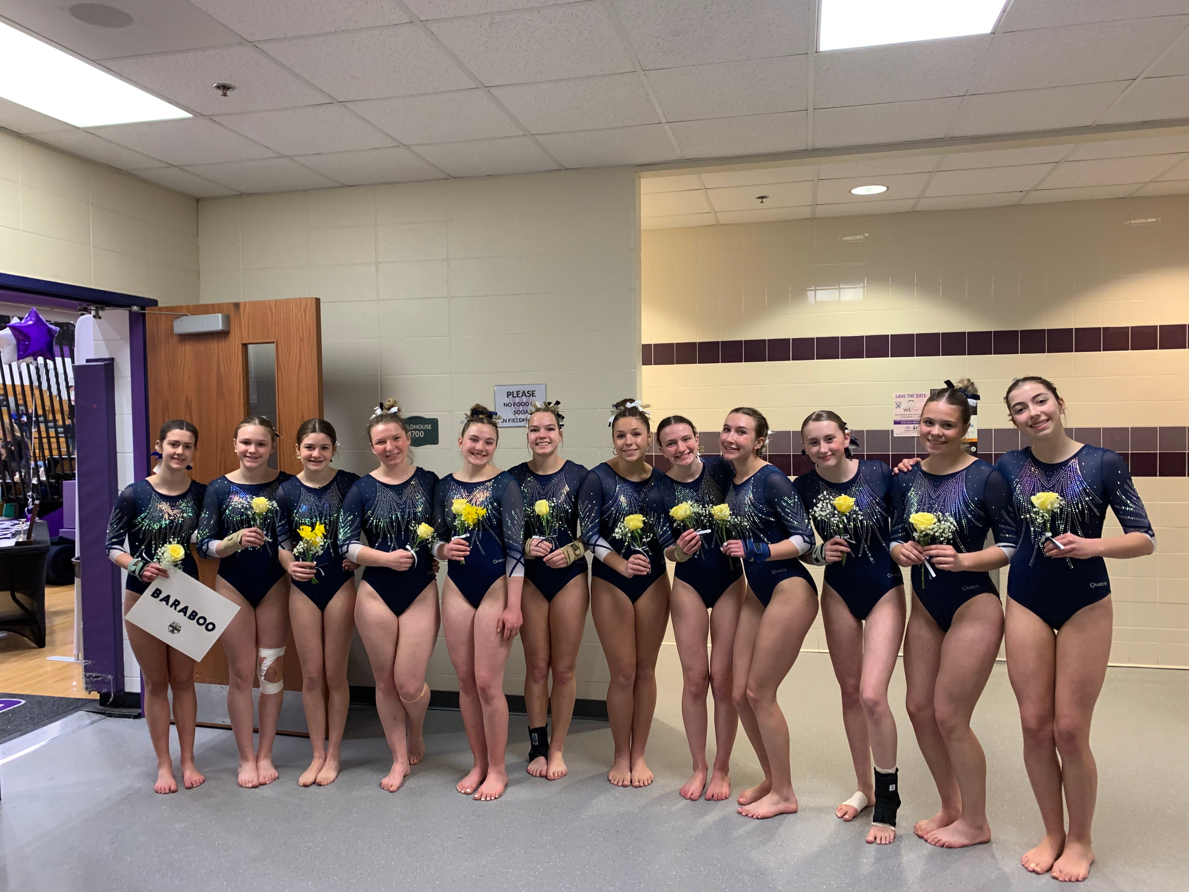 Varsity Gymnastics finishes fifth at Conference, third in JV 