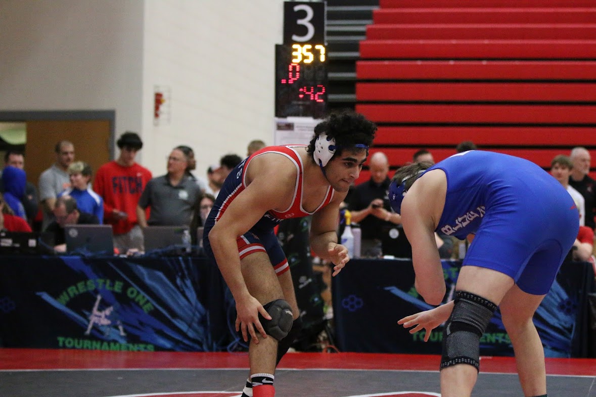 Valley Forge Wrestler's Battle at Loaded Wadsworth District Tournament, Hale and Abukhalil Advance to State