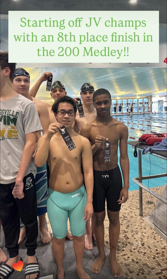 Eagle's JV Earns Five Podium Finishes at Canton 2026 JV Swim Championships