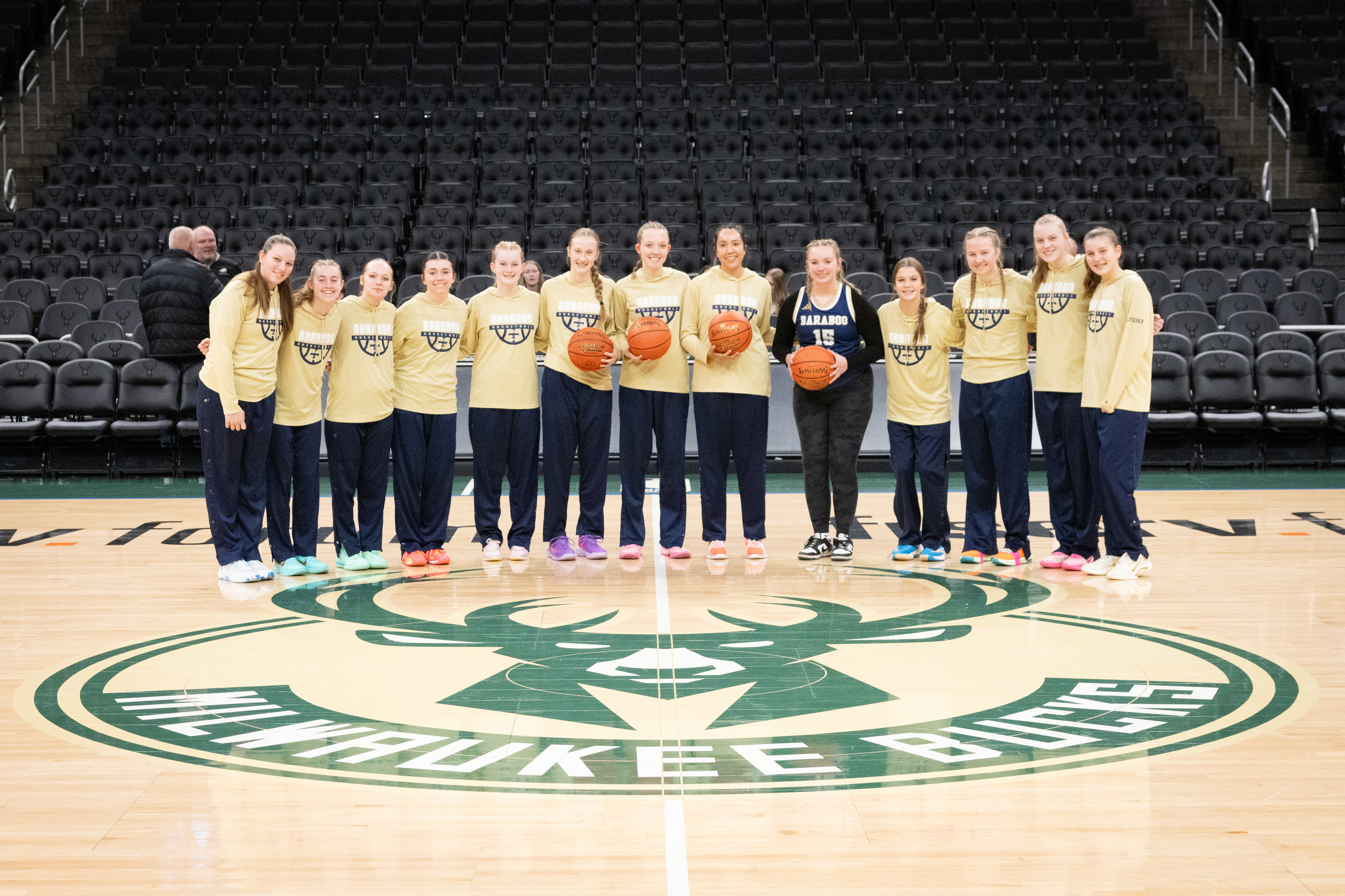 Thunderbirds Girls enjoy successful trip to Fiserv Forum