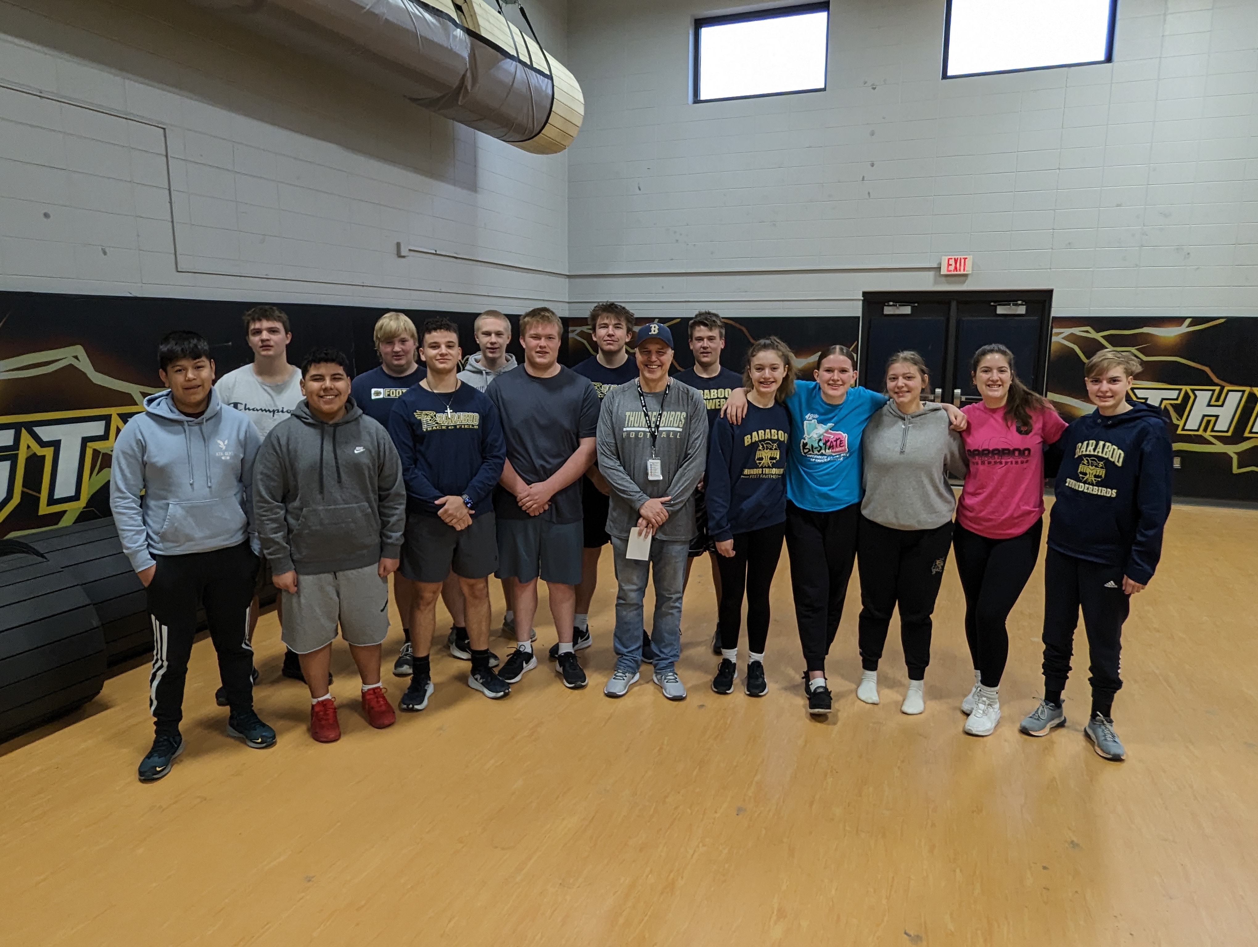 Baraboo High School Track and Field: Coach Turkington Inspires Thunder Throwers with Motivational Speech