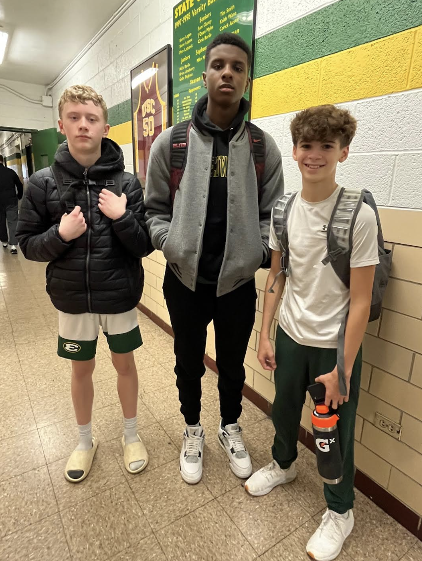 St. Edward Freshman Green Basketball Dominates St. Vincent-St. Mary with a Resounding Victory