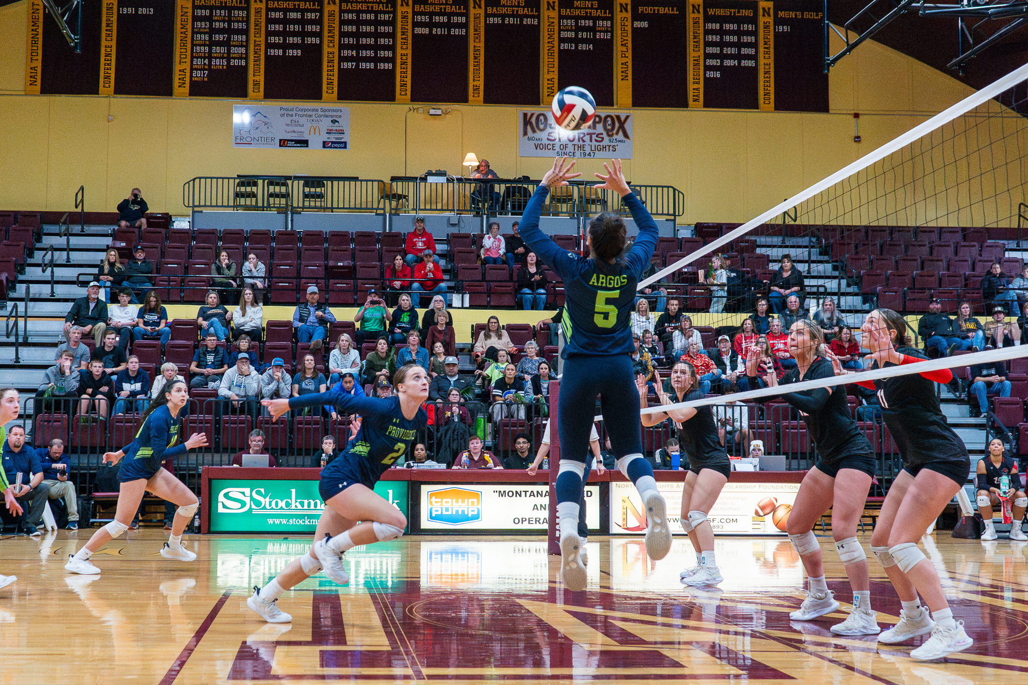 Argos capture Frontier Conference Volleyball Championship title