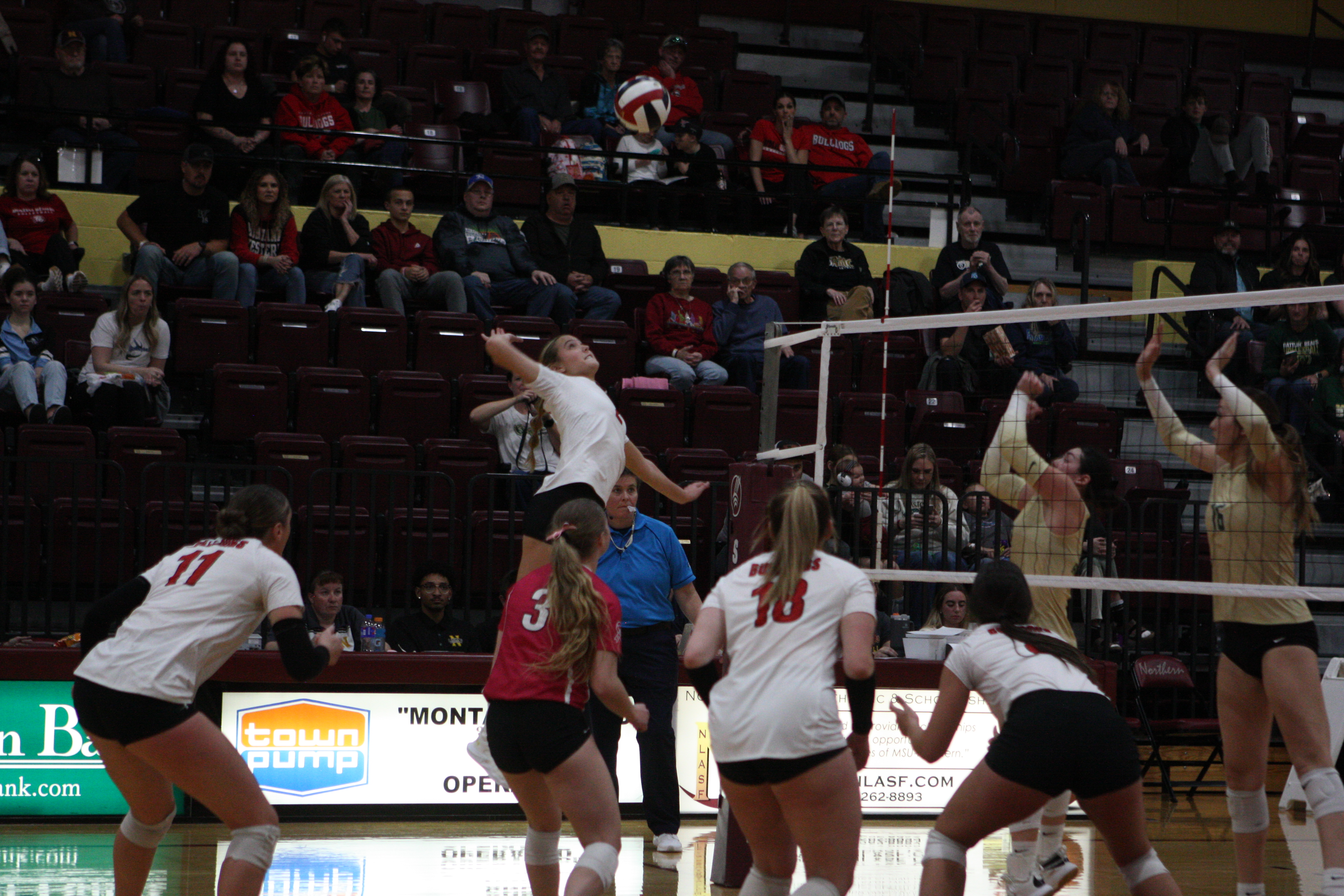 Bulldogs clinch victory in tense Frontier Conference Volleyball Tournament quarterfinals