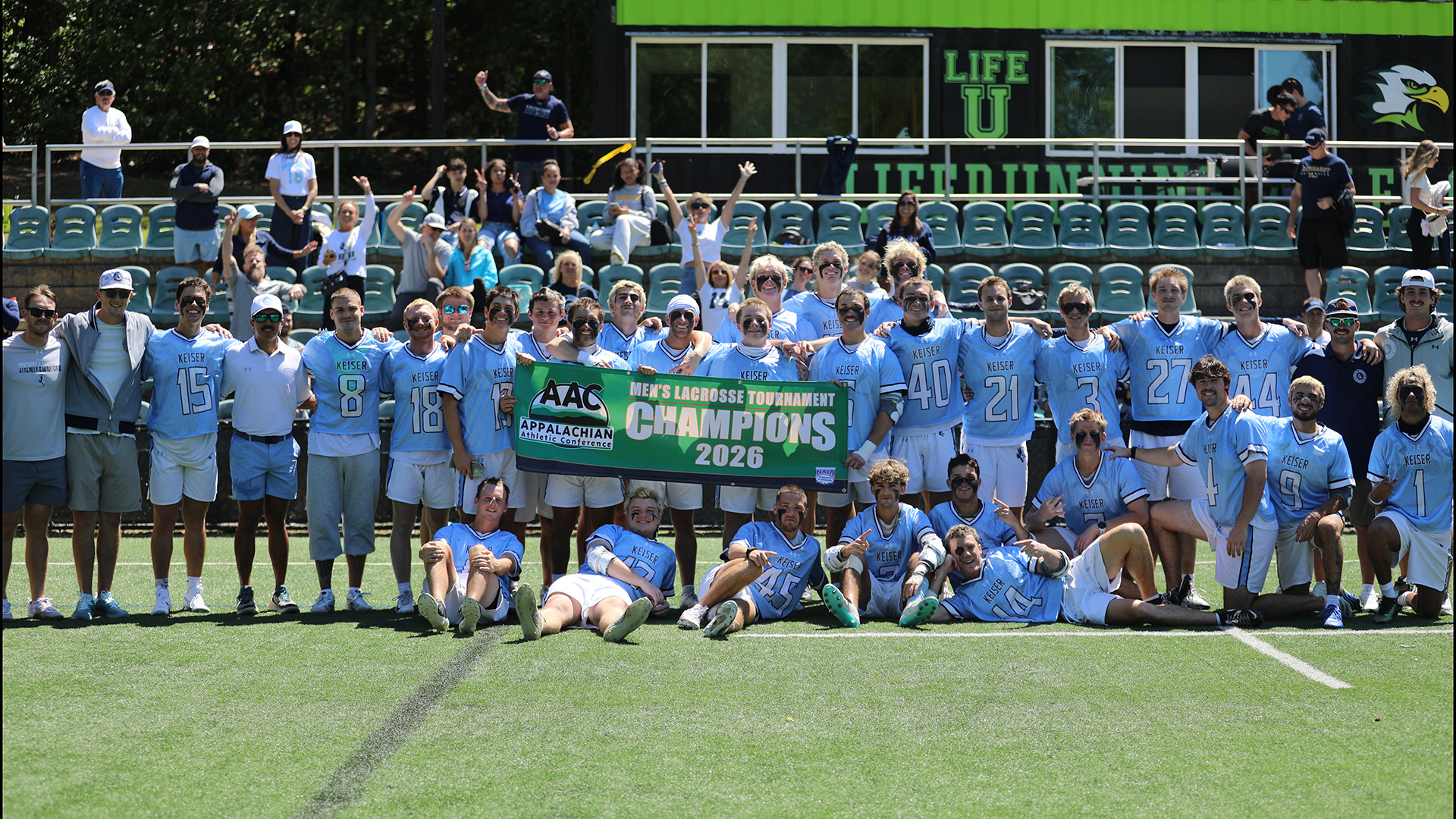 Keiser pulls away from Reinhardt for second straight AAC tournament title