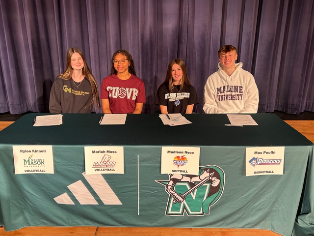 Nordonia High School Celebrates Senior Athlete Commitments