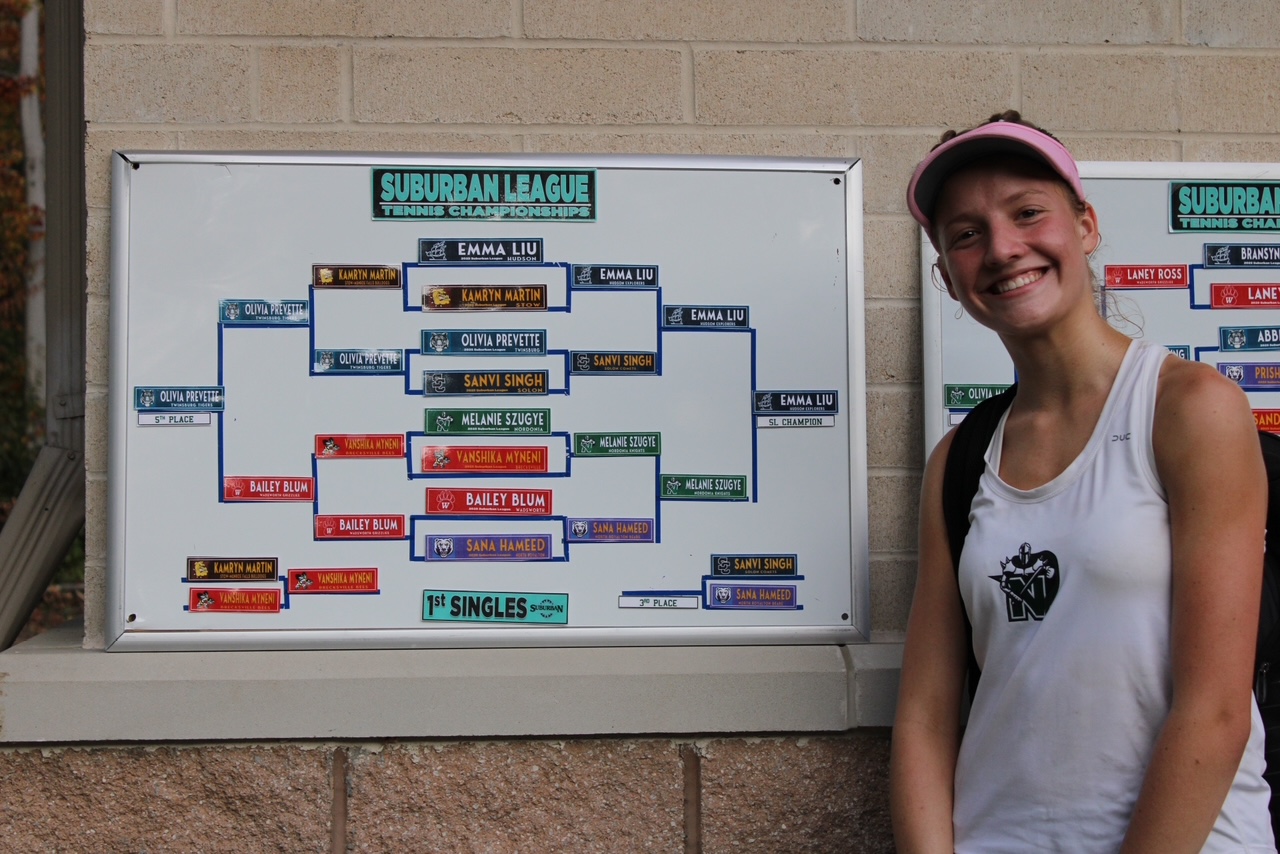 Nordonia Knight Celebrate Historic Tennis Achievement