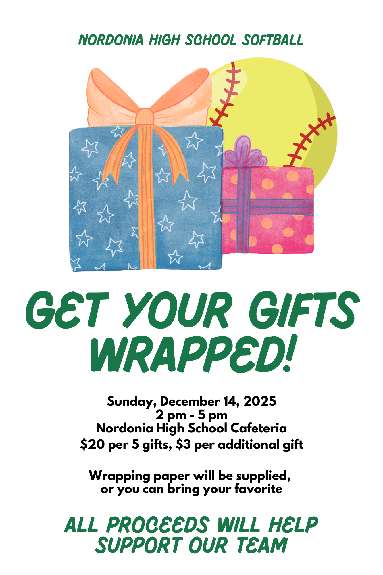 Nordonia Knights Softball Host Upcoming Holiday Fundraiser