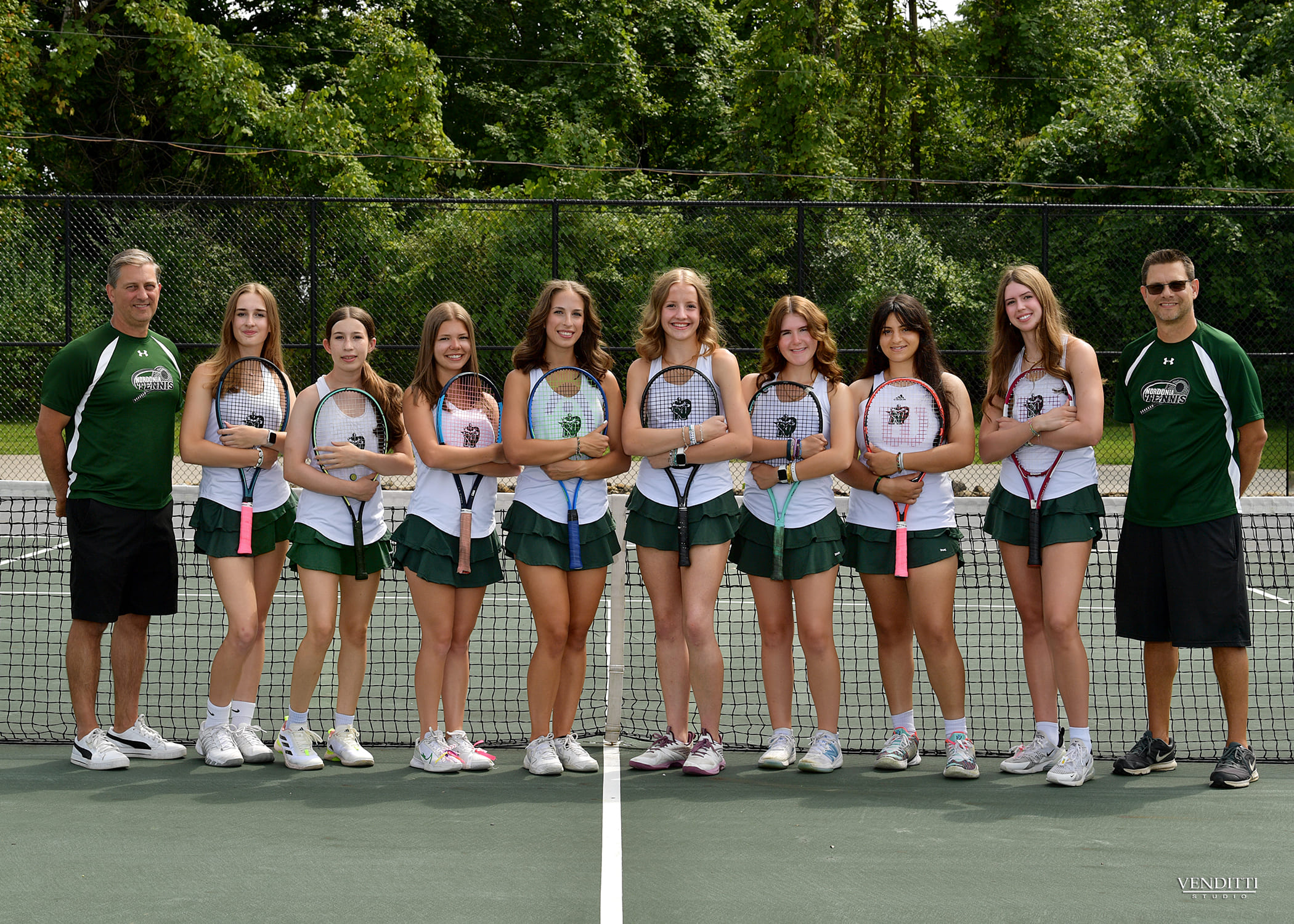 Nordonia High School Knights Seal a Close Victory in Tennis Match Against Chardon Hilltoppers