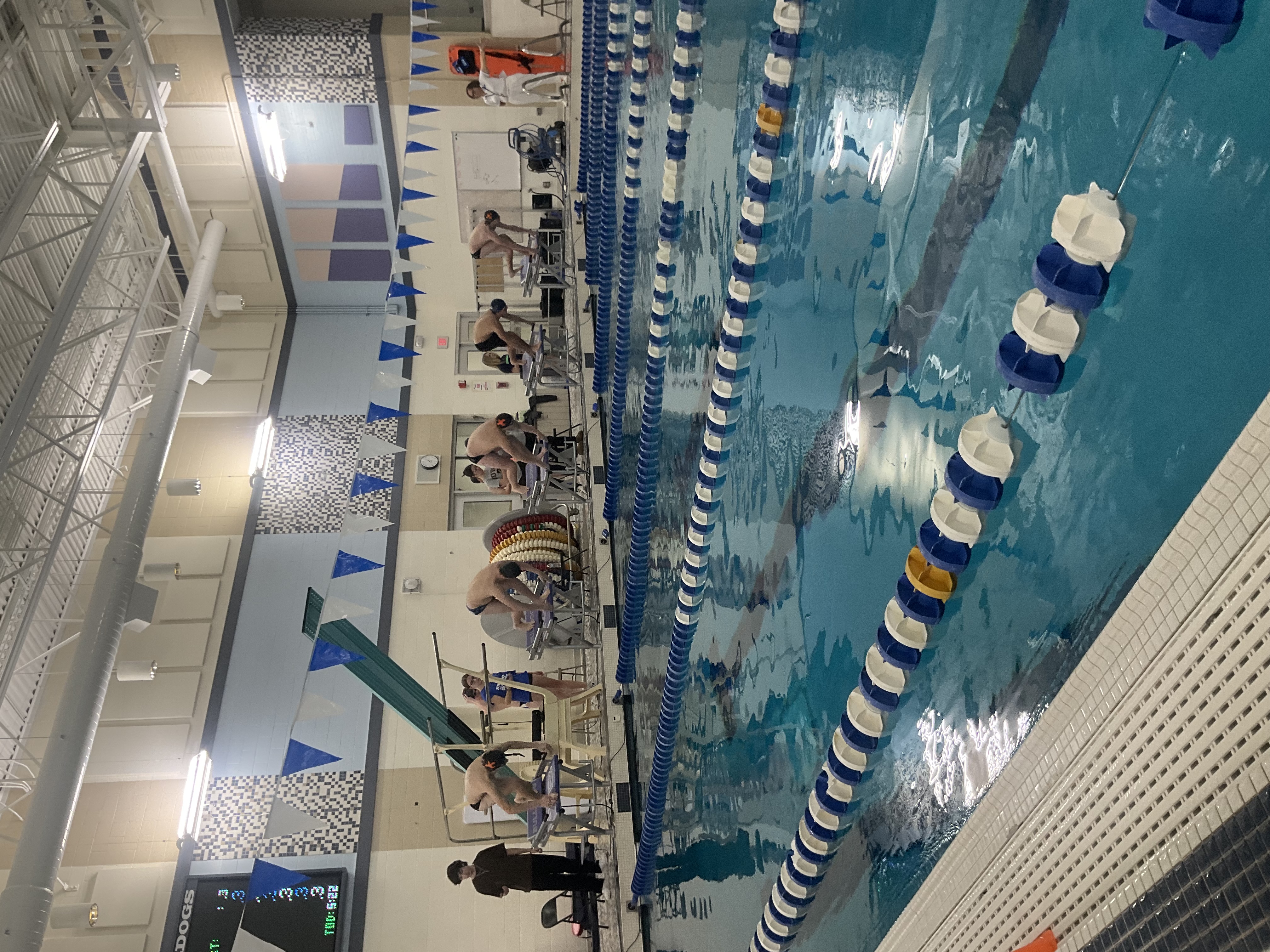 St Charles East Fighting Saints get their Second Win of the Season in a Dual Meet Against Riverside Brookfield Bulldogs